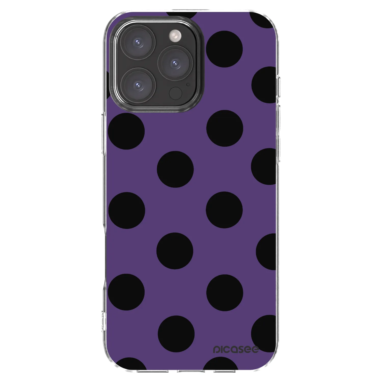 Picasee silikonový průhledný obal pro Apple iPhone 16 Pro Max - Big flickers 2