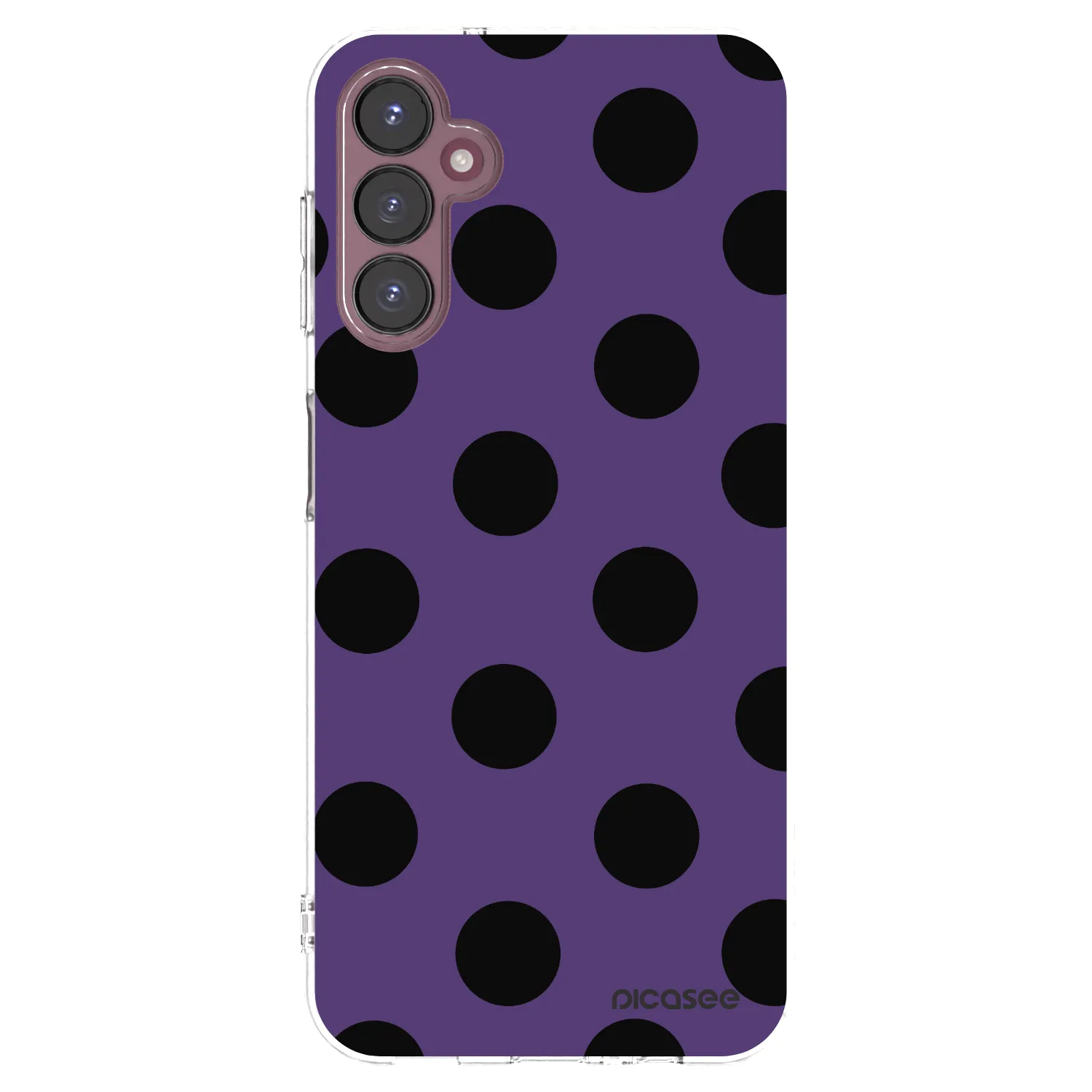 Picasee silikonový průhledný obal pro Samsung Galaxy A05s A057G - Big flickers 2