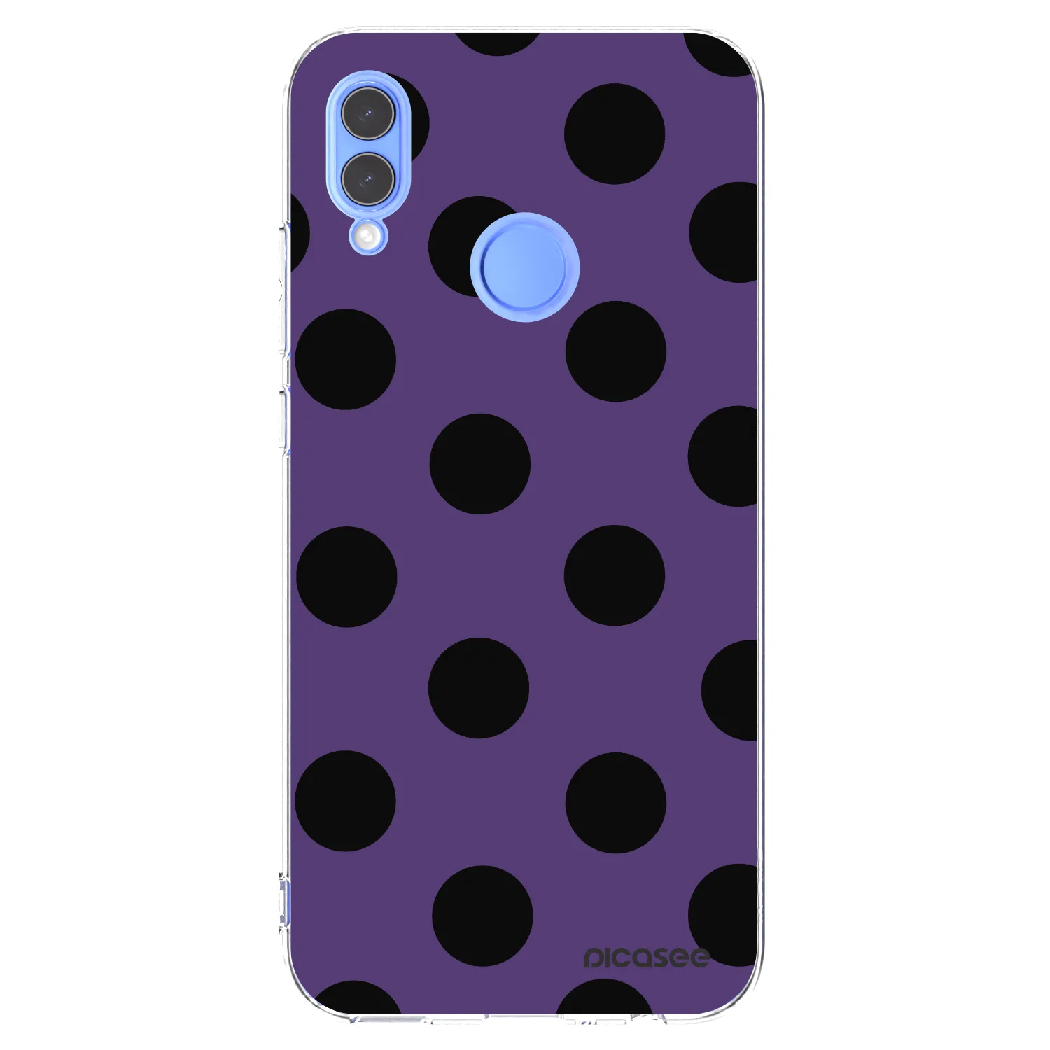 Picasee silikonový průhledný obal pro Huawei P Smart 2019 - Big flickers 2