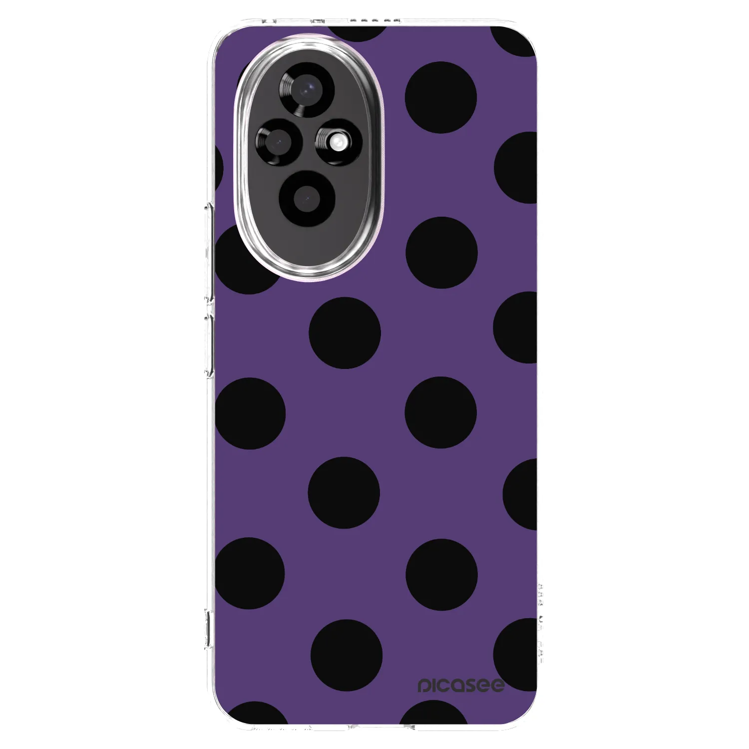 Picasee silikonový průhledný obal pro Honor 200 Pro 5G - Big flickers 2