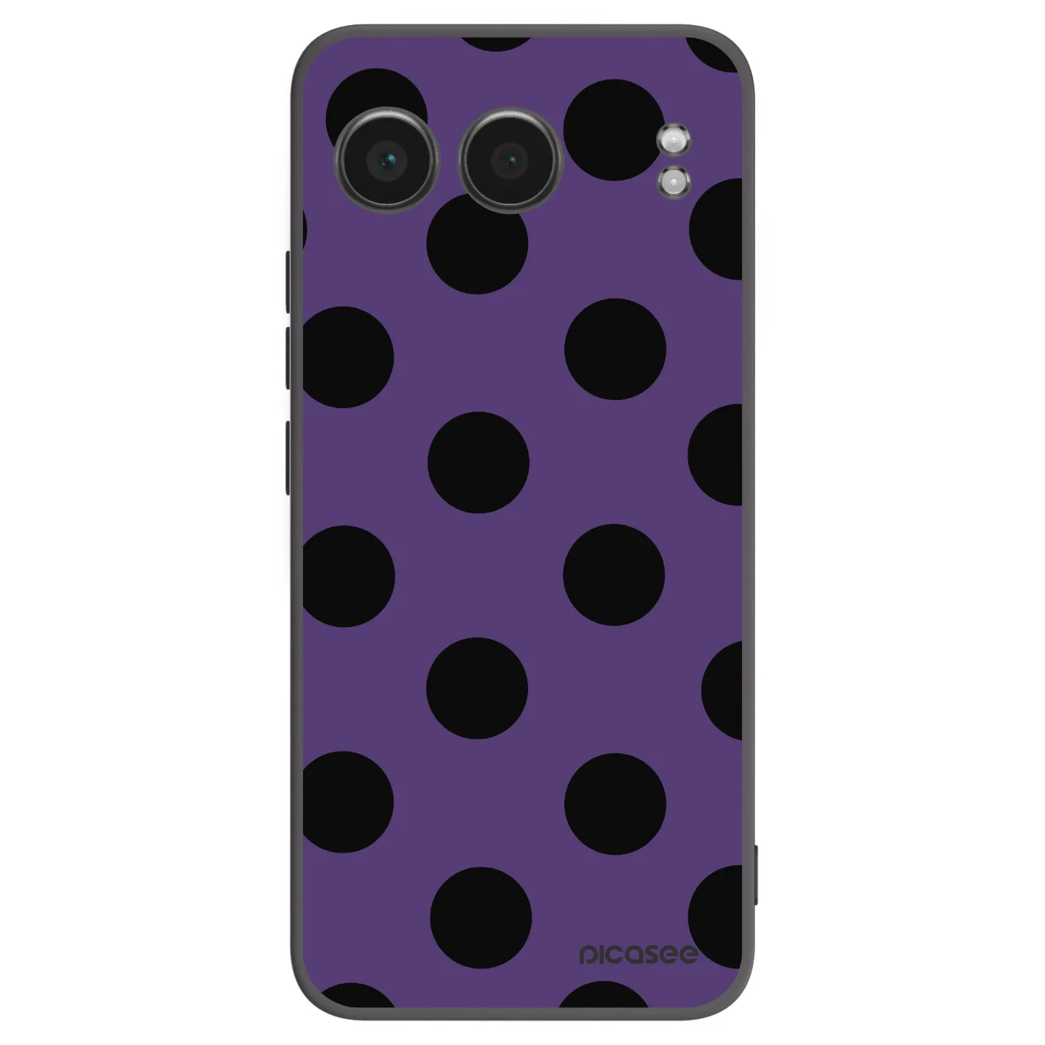 Picasee silikonový černý obal pro OnePlus Nord 4 - Big flickers 2