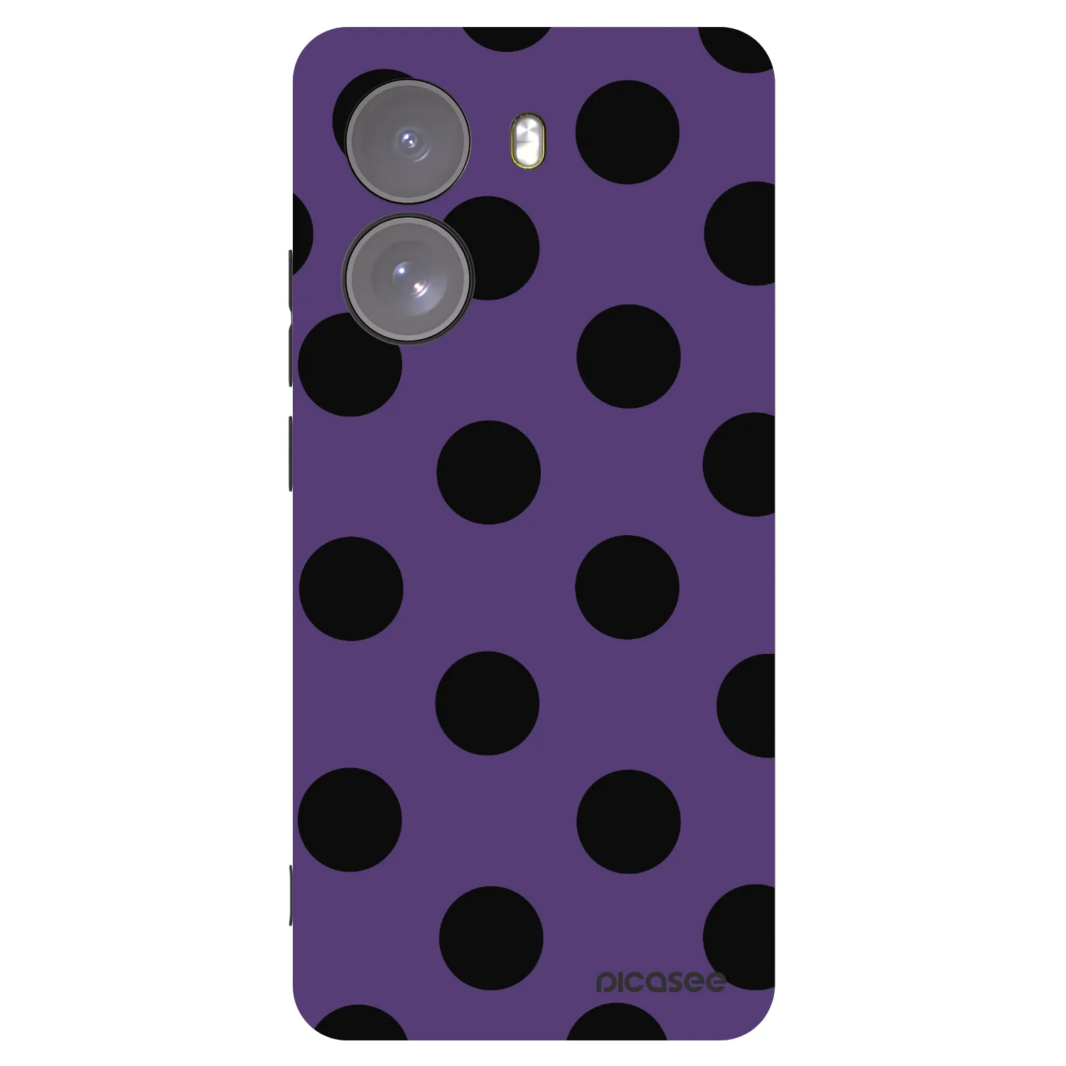 Picasee silikonový černý obal pro Xiaomi Poco X7 - Big flickers 2