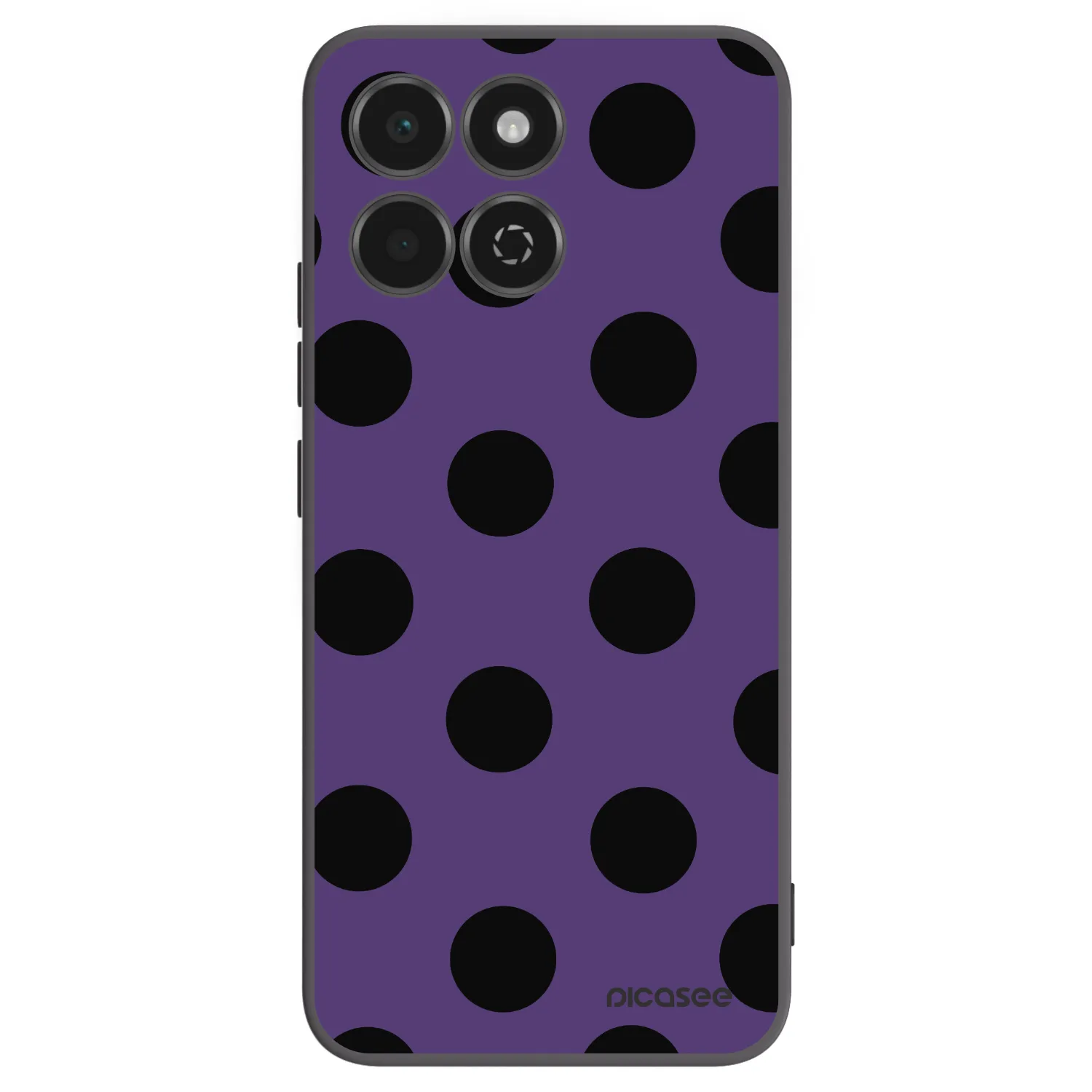 Picasee silikonový černý obal pro Honor 200 Smart 5G - Big flickers 2