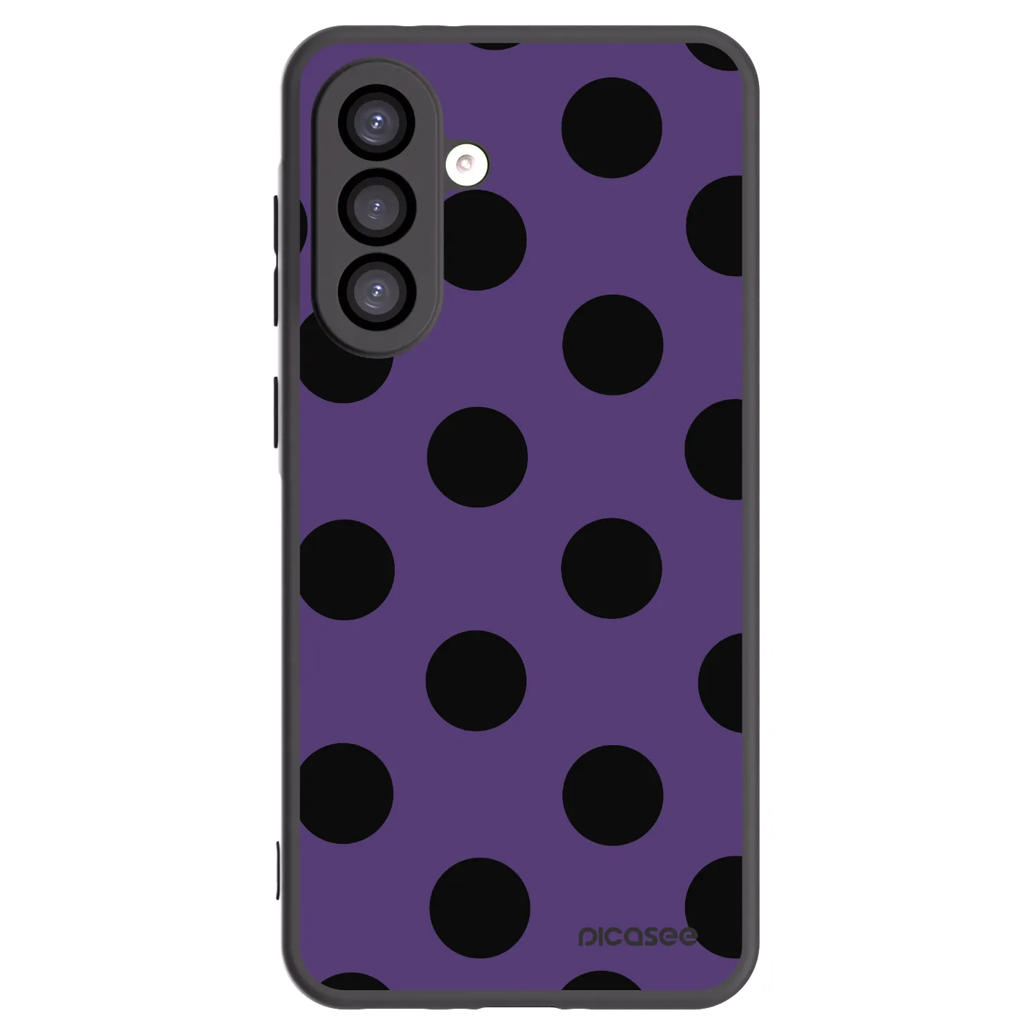Picasee silikonový černý obal pro Samsung Galaxy A26 5G A266B - Big flickers 2