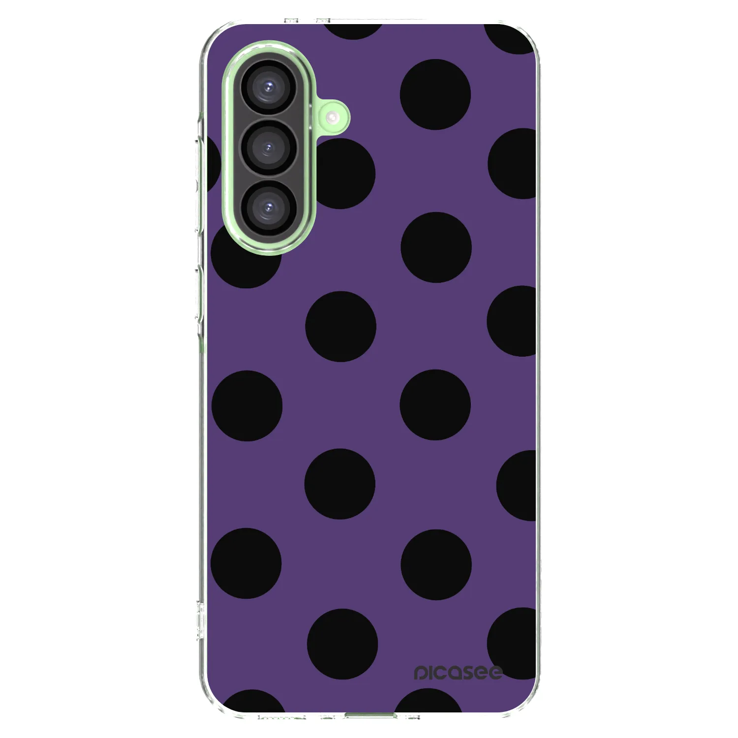 Picasee silikonový průhledný obal pro Samsung Galaxy A26 5G A266B - Big flickers 2