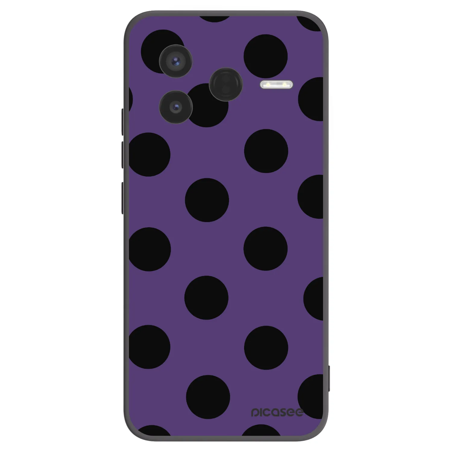 Picasee silikonový černý obal pro Xiaomi Poco F7 Pro 5G - Big flickers 2
