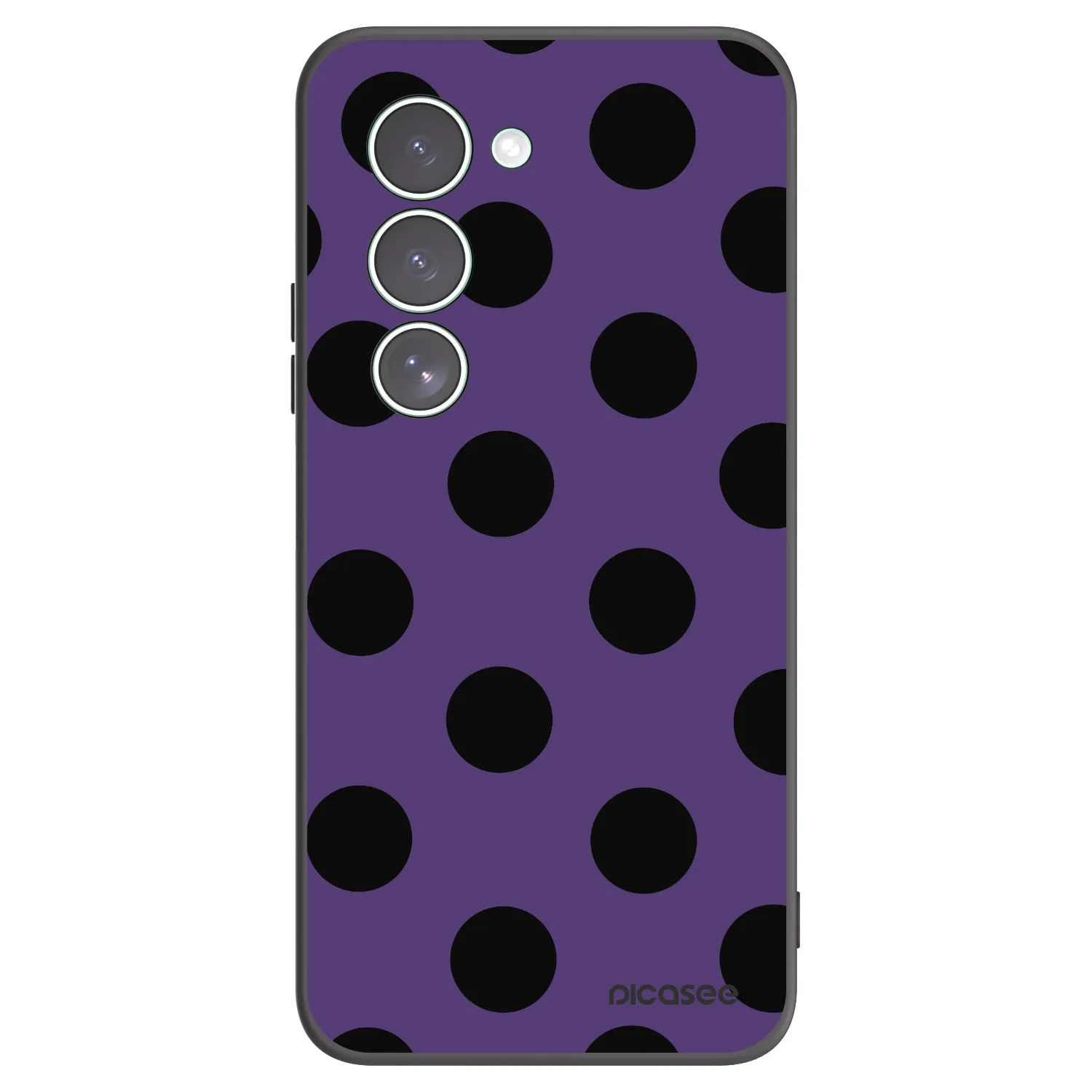 Picasee silikonový černý obal pro Xiaomi Redmi 15 5G - Big flickers 2
