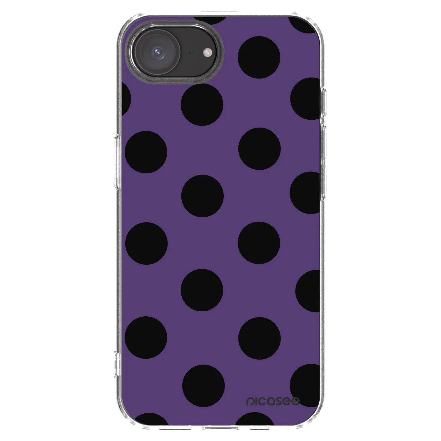 Picasee silikonový průhledný obal pro Apple iPhone 17e - Big flickers 2