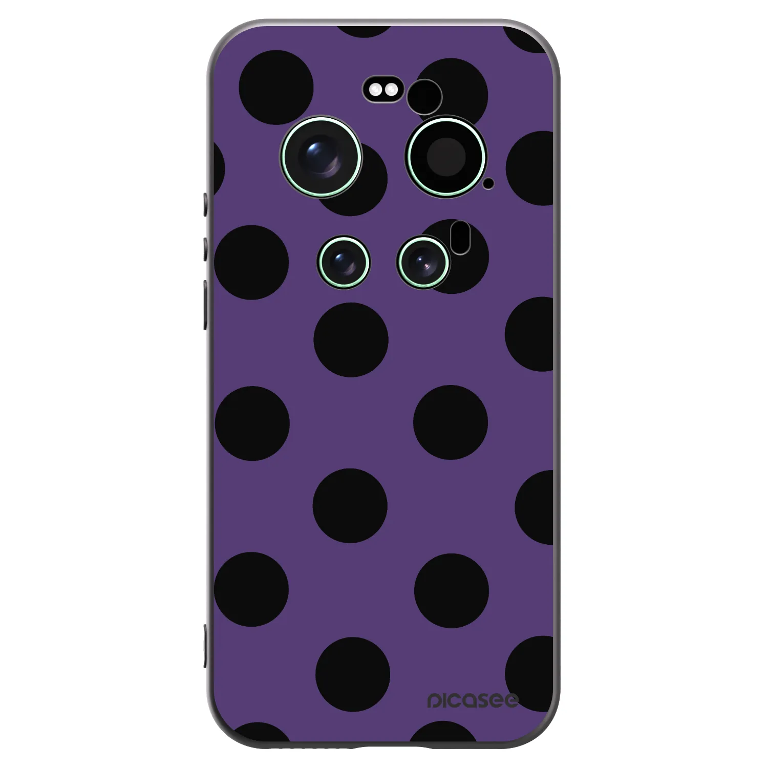 Picasee silikonový černý obal pro Xiaomi 17 Ultra - Big flickers 2