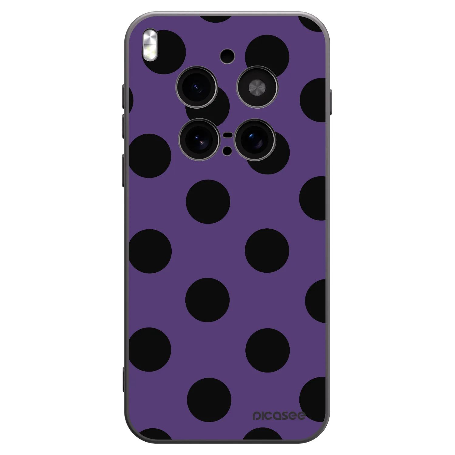 Picasee silikonový černý obal pro Vivo X300 Pro - Big flickers 2
