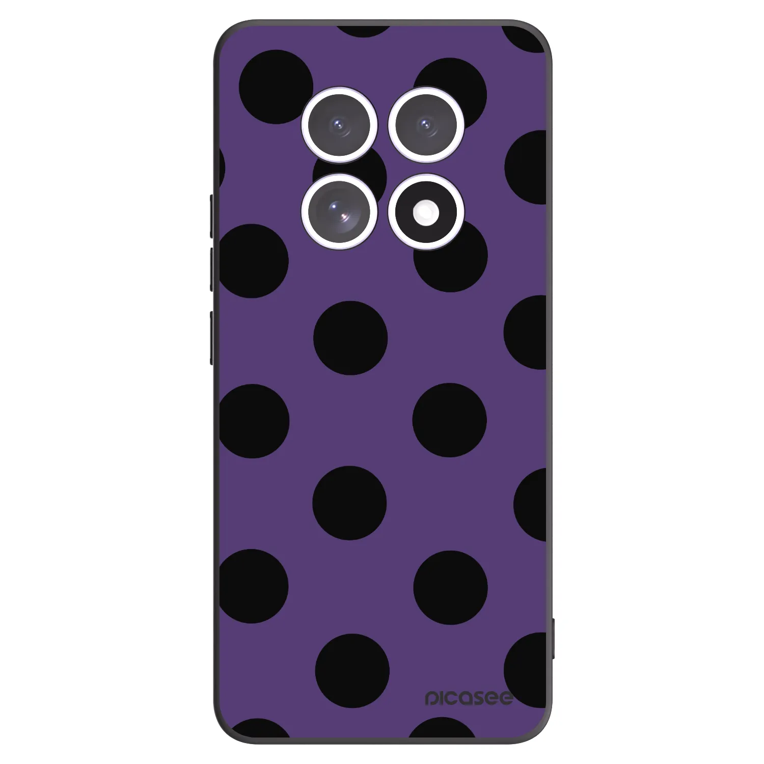 Picasee silikonový černý obal pro Xiaomi Redmi Note 15 5G - Big flickers 2