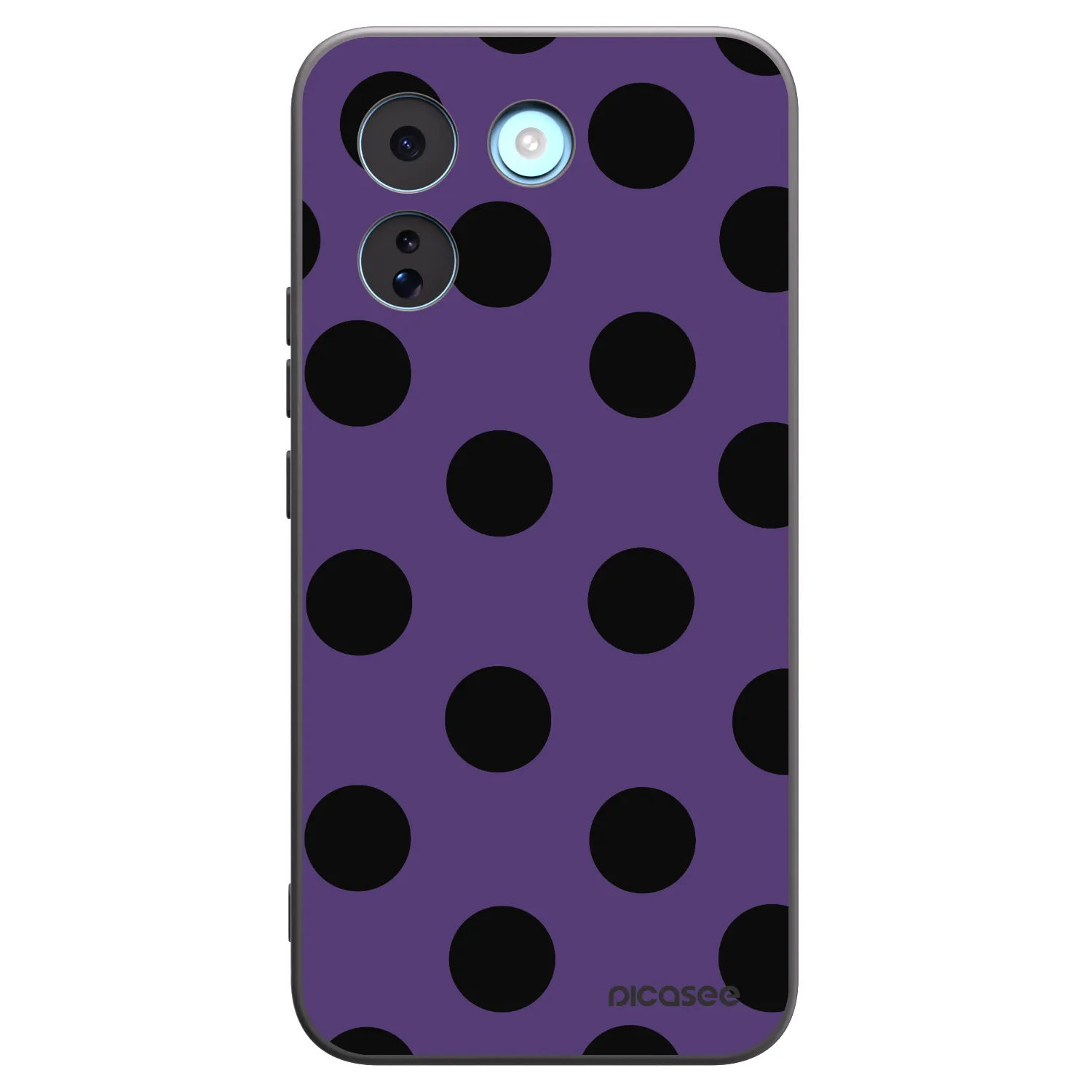 Picasee silikonový černý obal pro Xiaomi Redmi Note 17 Pro MAX 5G - Big flickers 2