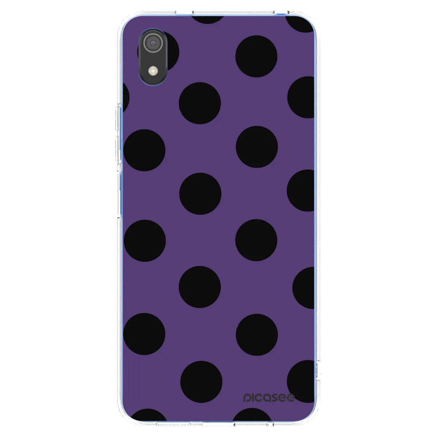 Picasee silikonový průhledný obal pro Xiaomi Redmi 7A - Big flickers 2