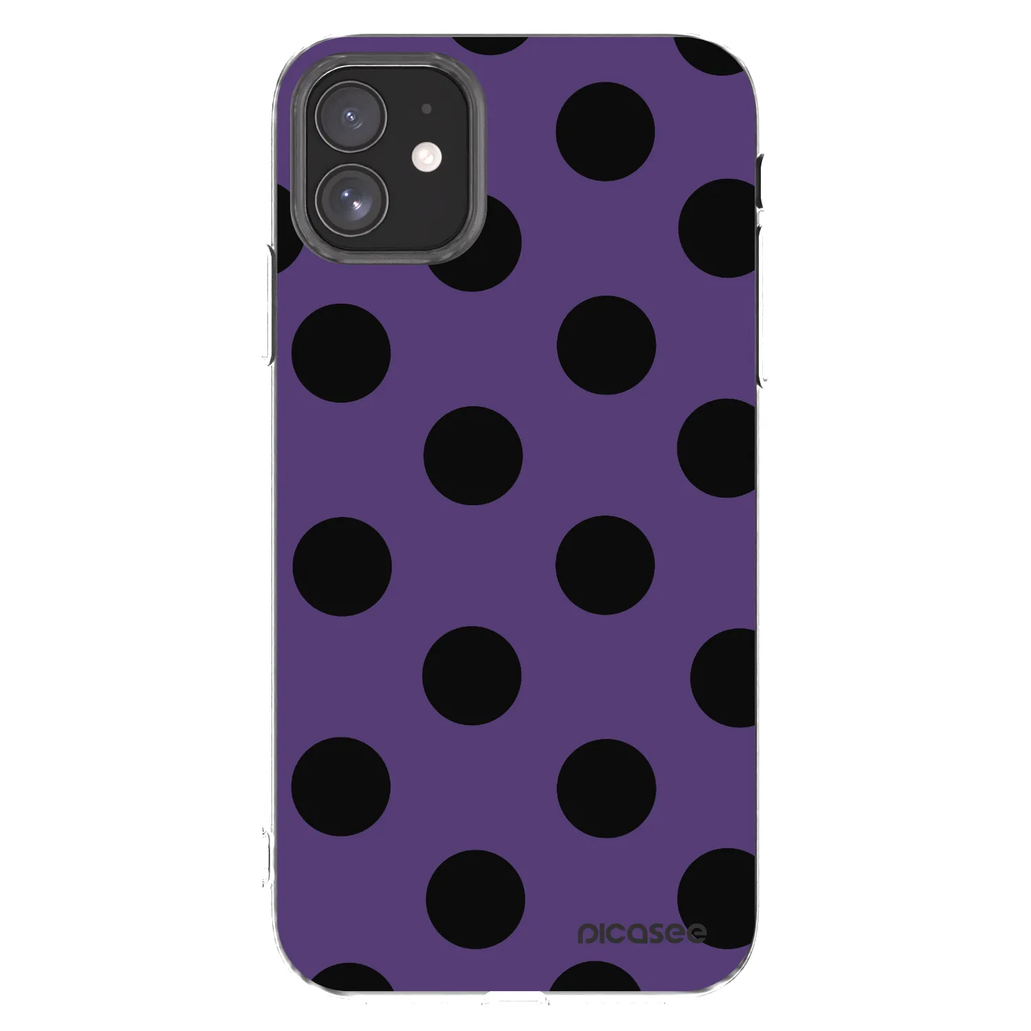 Picasee silikonový průhledný obal pro Apple iPhone 11 - Big flickers 2