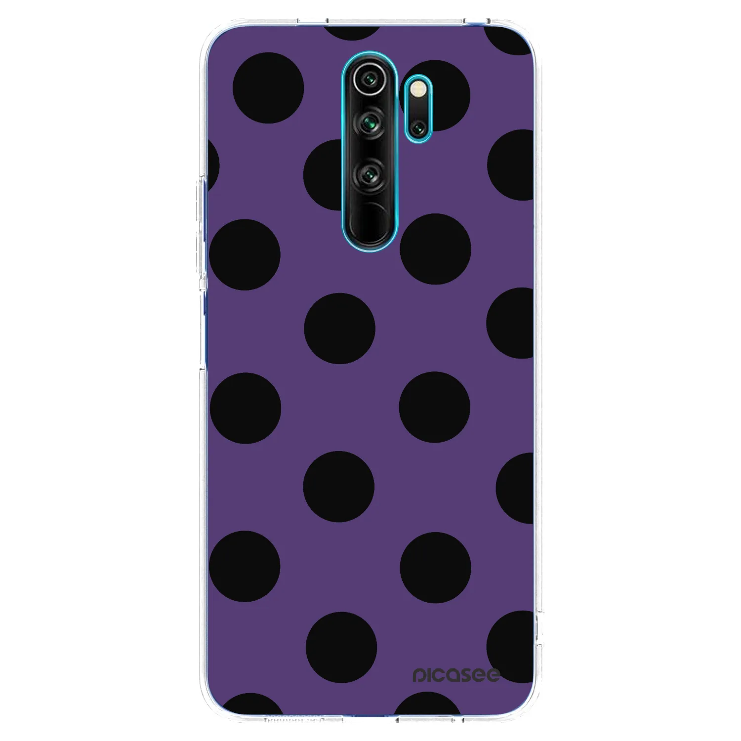 Picasee silikonový průhledný obal pro Xiaomi Redmi Note 8 Pro - Big flickers 2