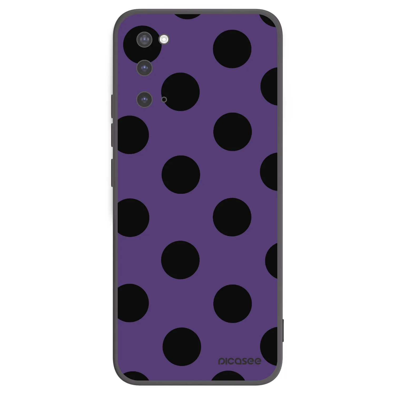 Picasee silikonový černý obal pro Samsung Galaxy S20 G980F - Big flickers 2