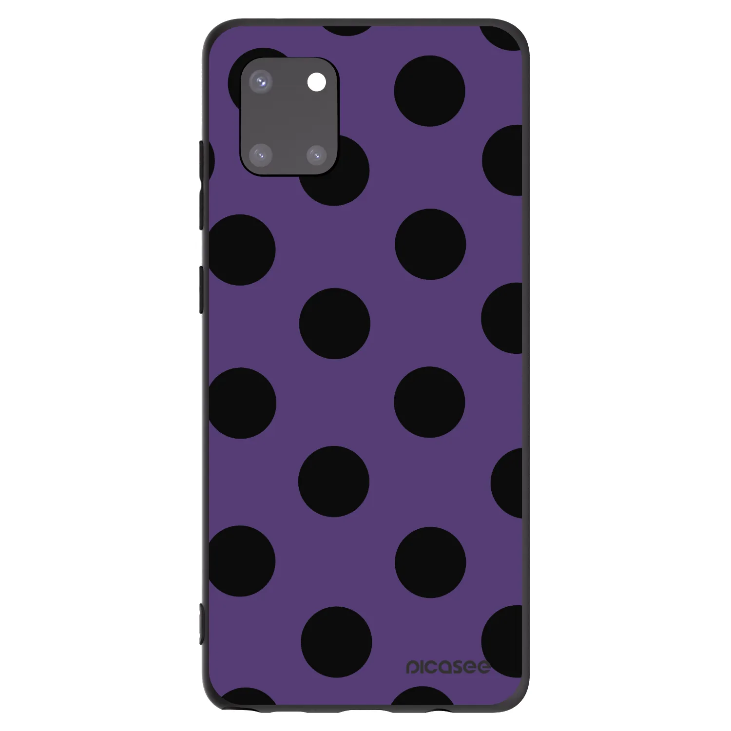 Picasee silikonový černý obal pro Samsung Galaxy Note 10 Lite N770F - Big flickers 2