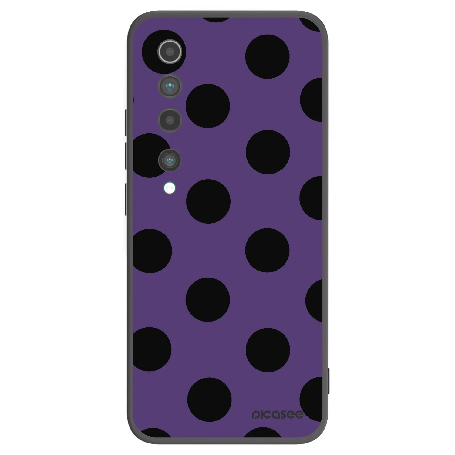 Picasee silikonový černý obal pro Xiaomi Mi 10 - Big flickers 2