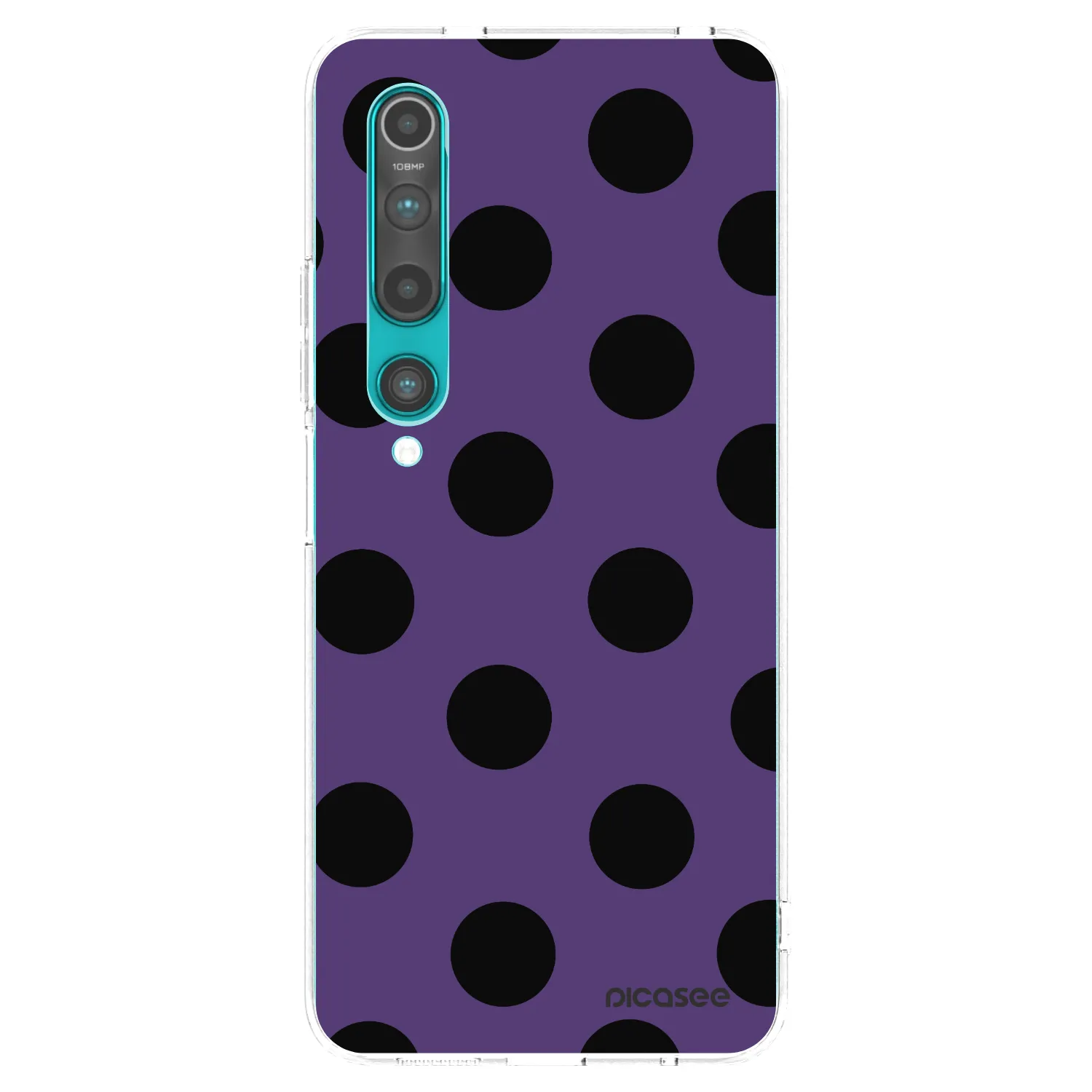Picasee silikonový průhledný obal pro Xiaomi Mi 10 - Big flickers 2