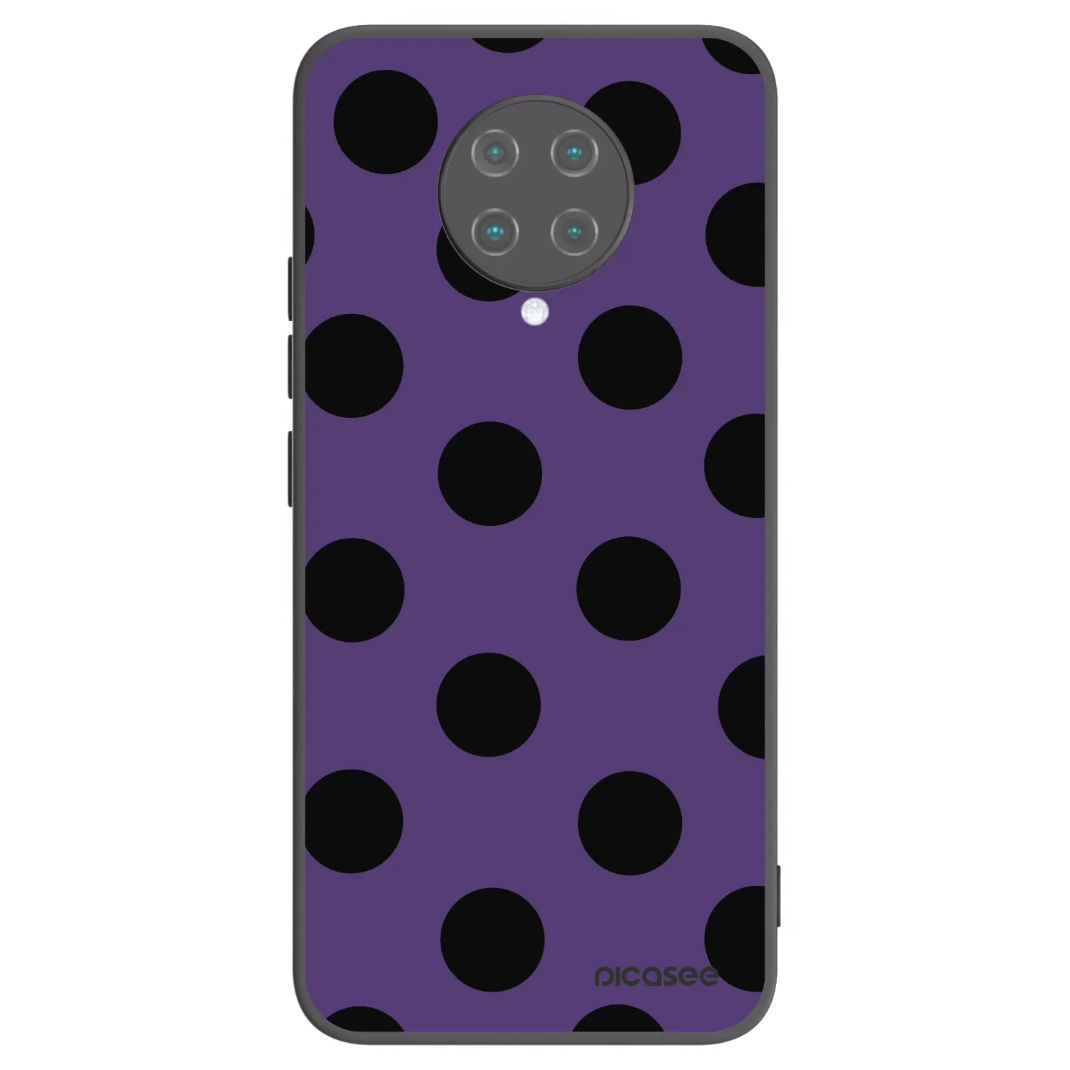 Picasee silikonový černý obal pro Xiaomi Poco F2 Pro - Big flickers 2