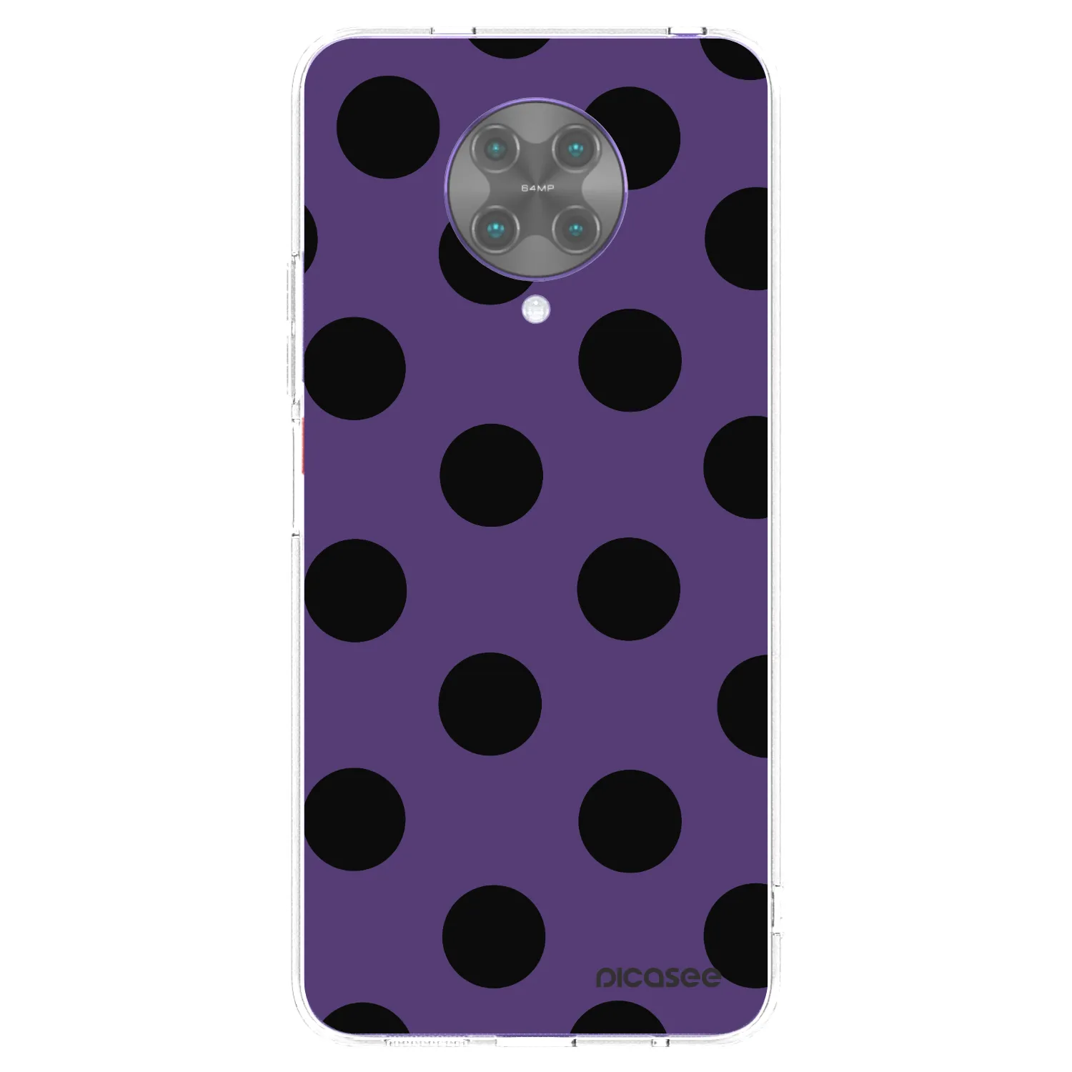 Picasee silikonový průhledný obal pro Xiaomi Poco F2 Pro - Big flickers 2