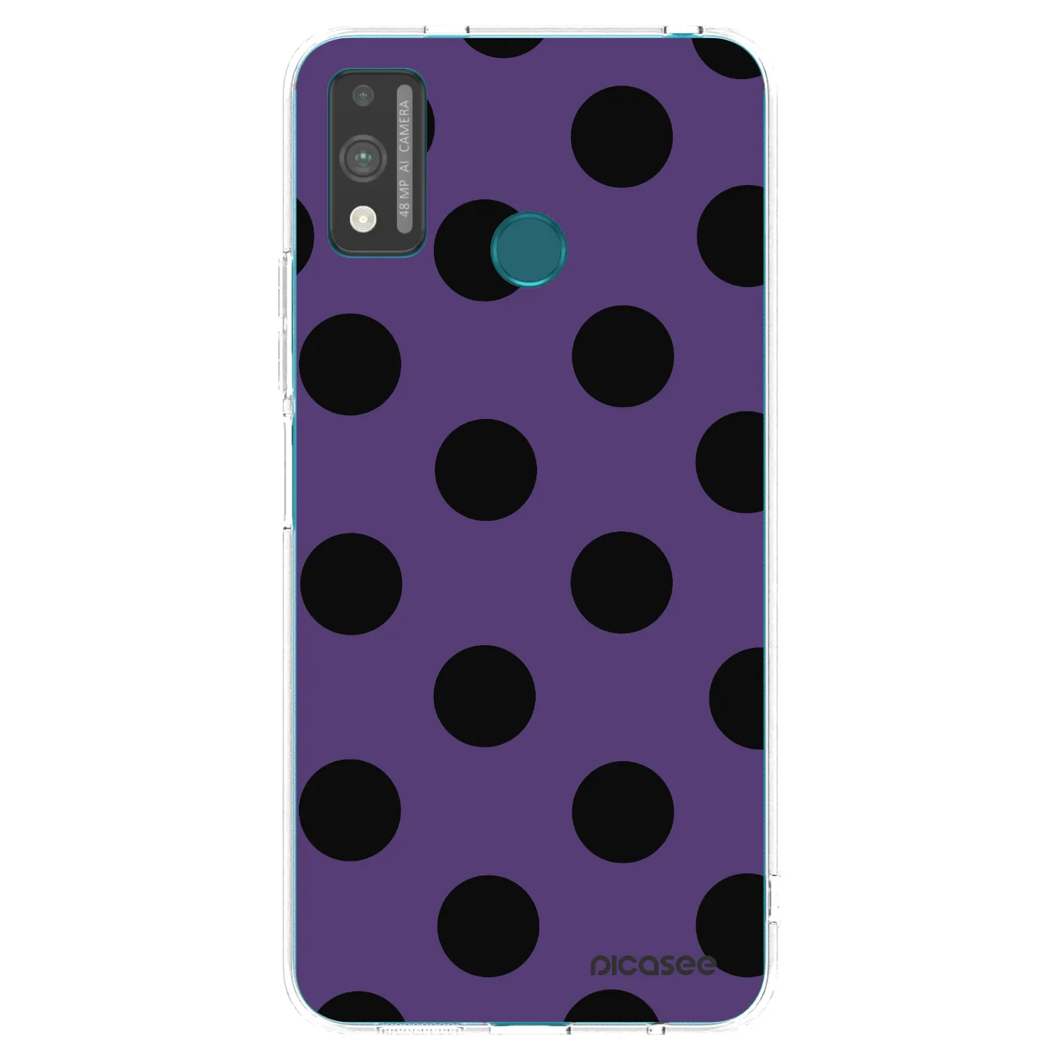 Picasee silikonový průhledný obal pro Honor 9X Lite - Big flickers 2