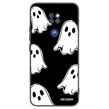Obal pro Motorola Moto G9 Play - Black ghosts