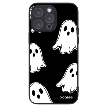 Picasee ULTIMATE CASE MagSafe pro Apple iPhone 14 Pro Max - Black ghosts