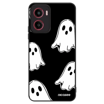 Obal pro Motorola Moto G05 - Black ghosts