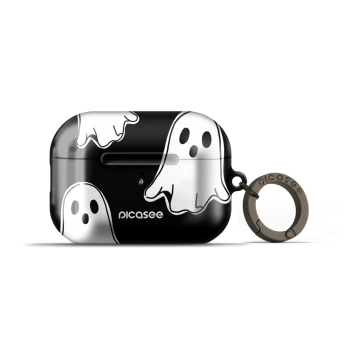 Obal pro Apple AirPods Pro 1 - Black ghosts