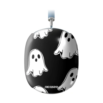 Obal pro Apple AirPods Max - Black ghosts