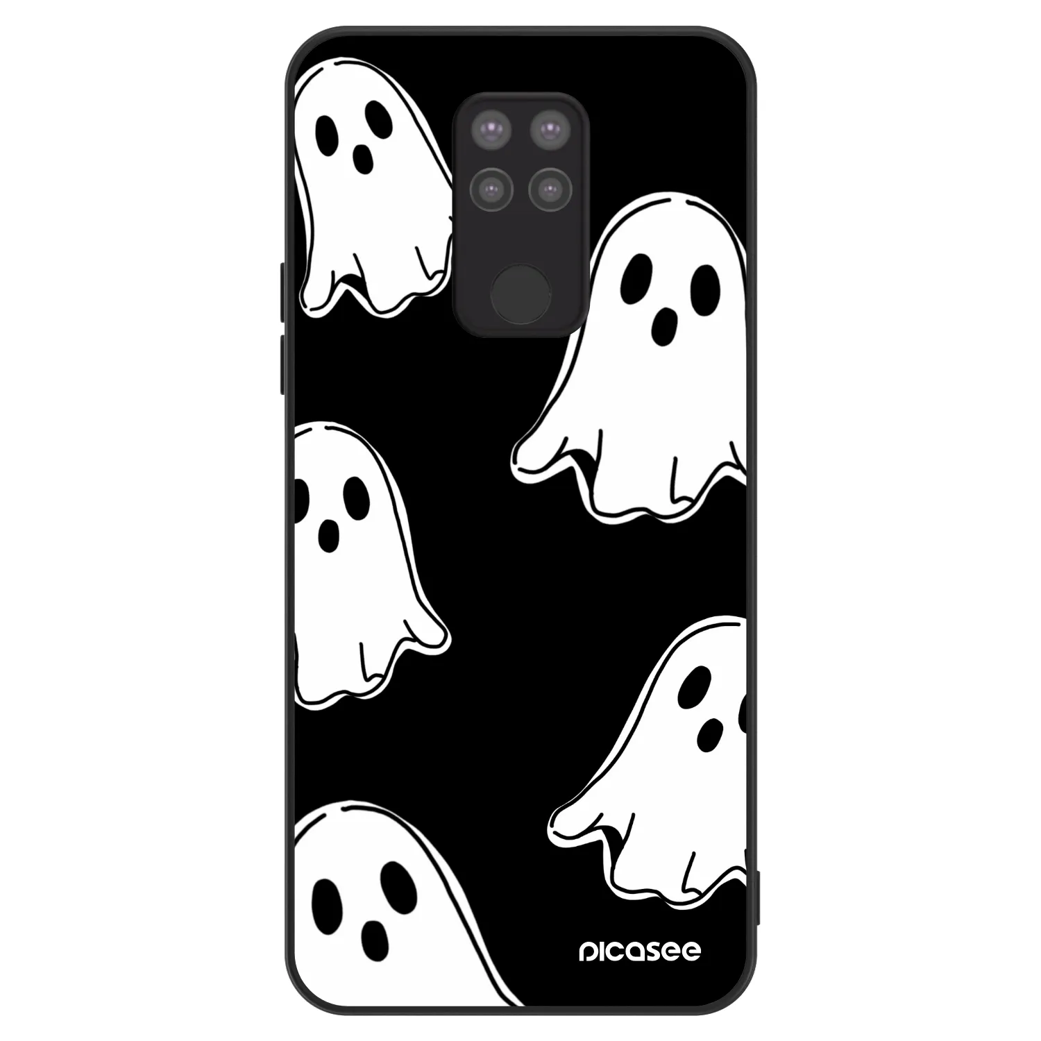 Picasee ULTIMATE CASE pro Xiaomi Redmi Note 9 - Black ghosts