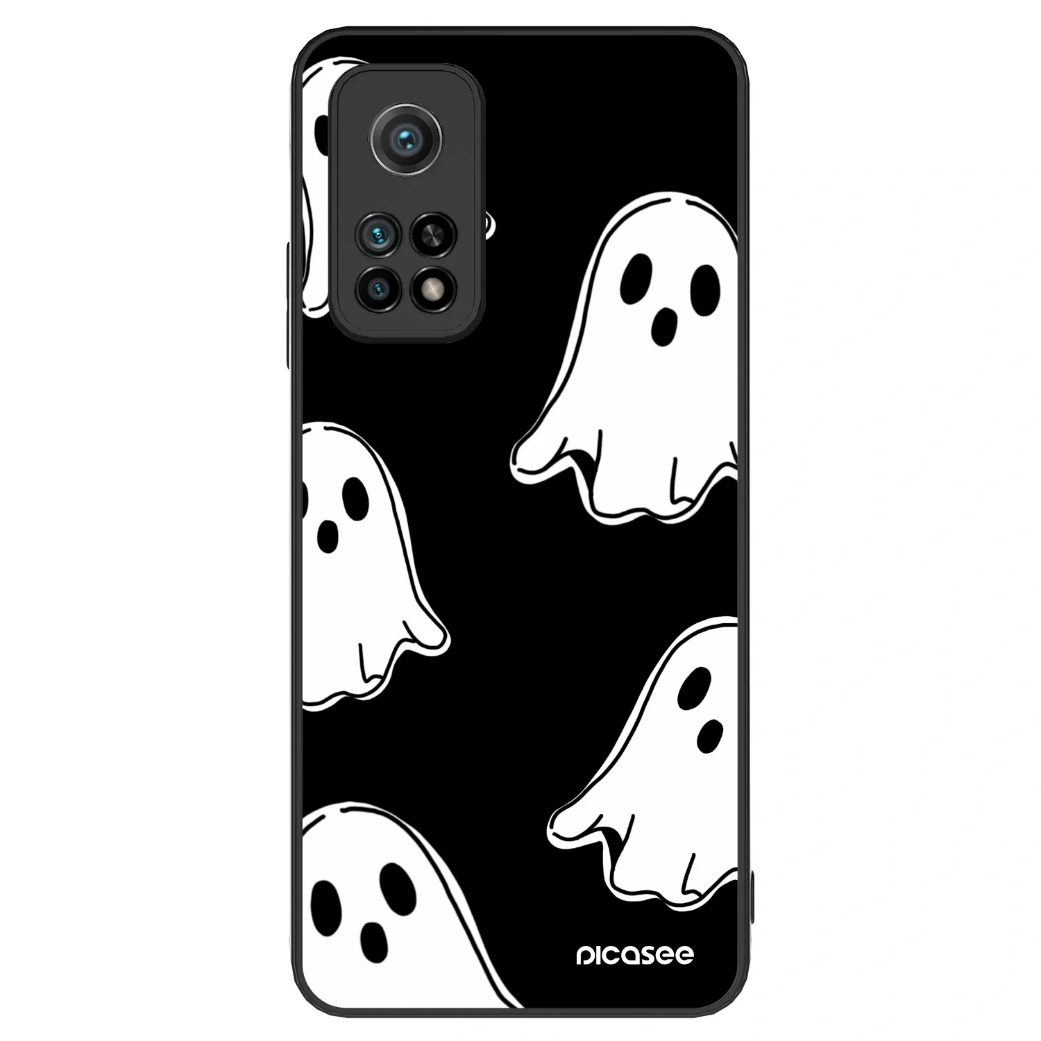 Picasee ULTIMATE CASE pro Xiaomi Mi 10T Pro - Black ghosts