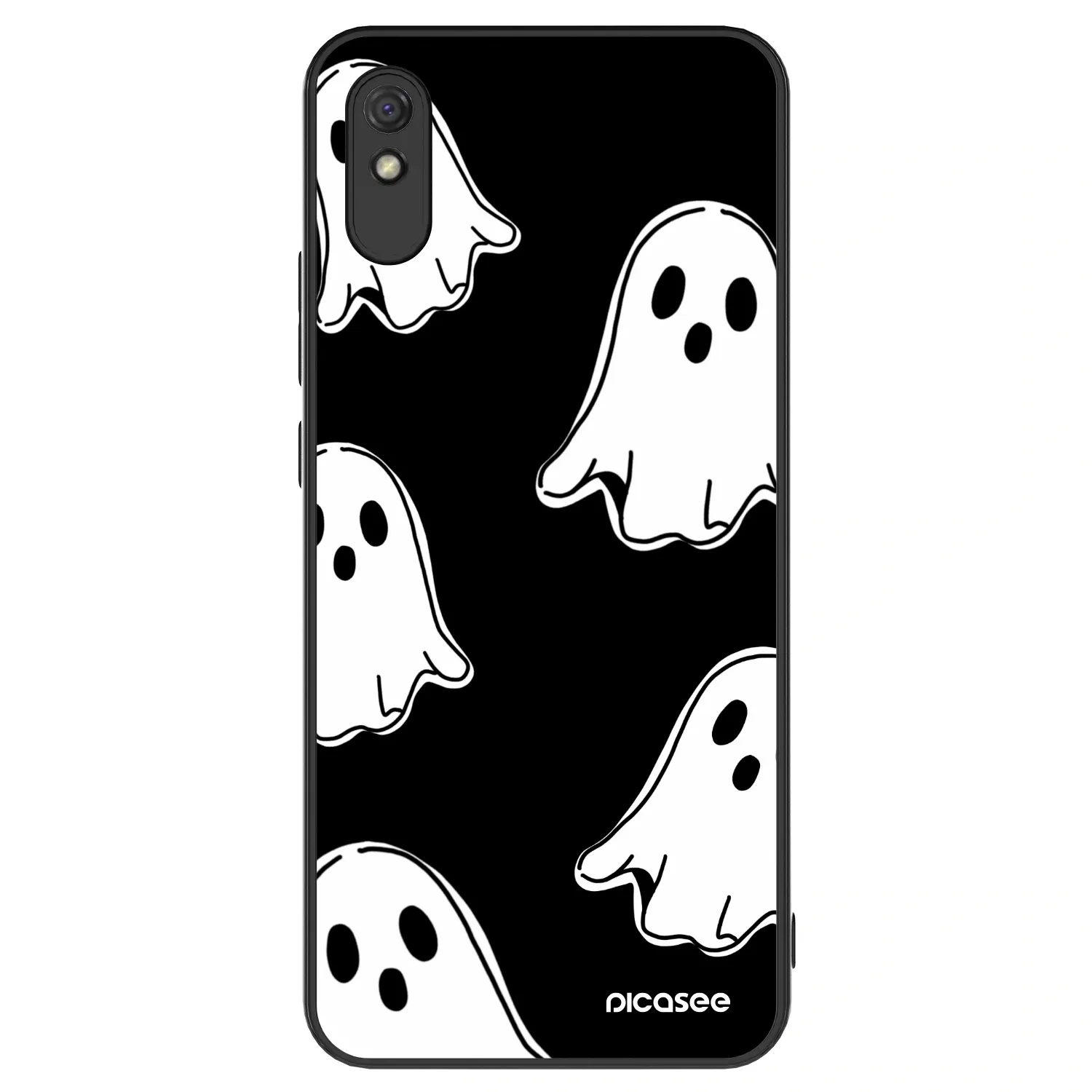 Picasee ULTIMATE CASE pro Xiaomi Redmi 9A - Black ghosts