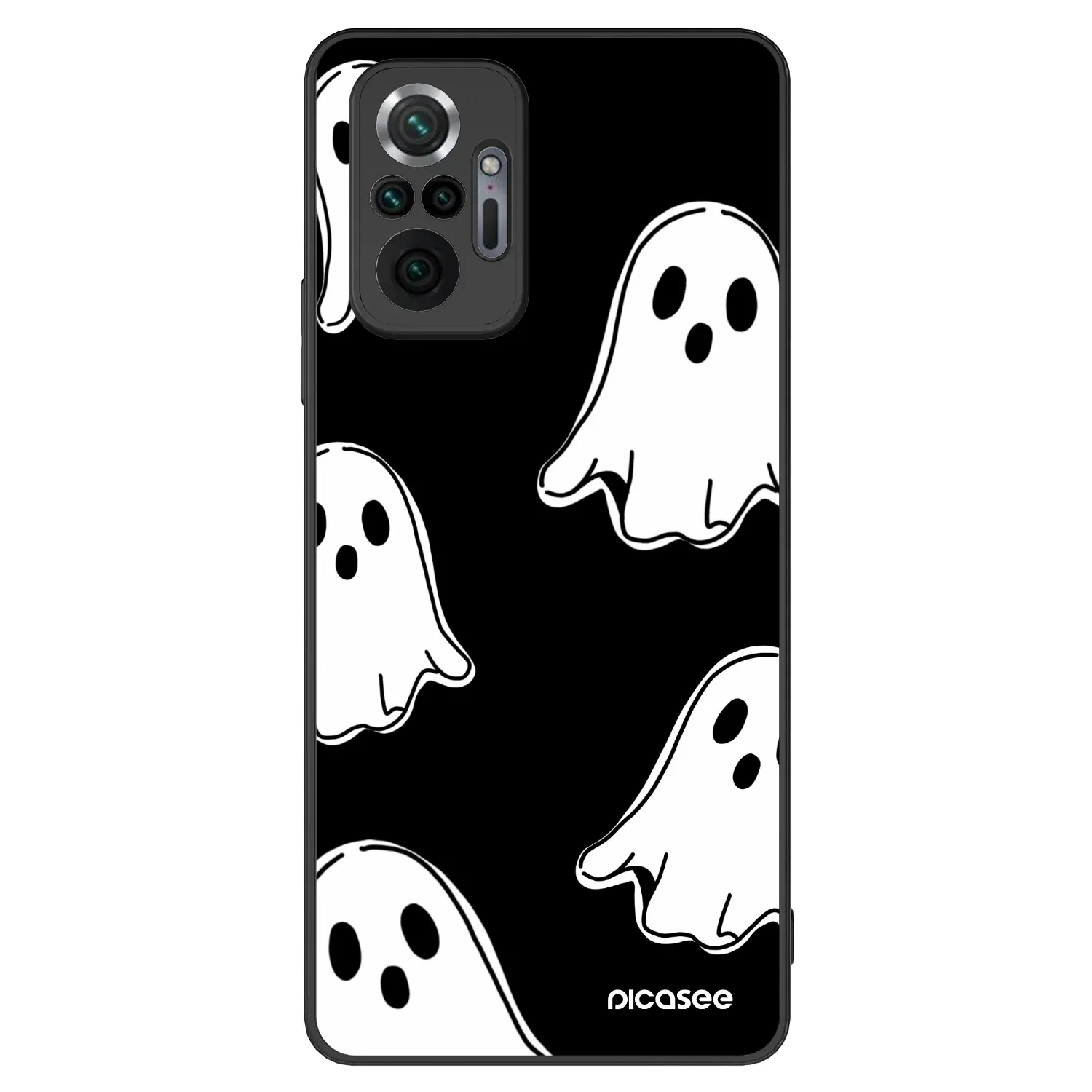 Picasee ULTIMATE CASE pro Xiaomi Redmi Note 10 Pro - Black ghosts