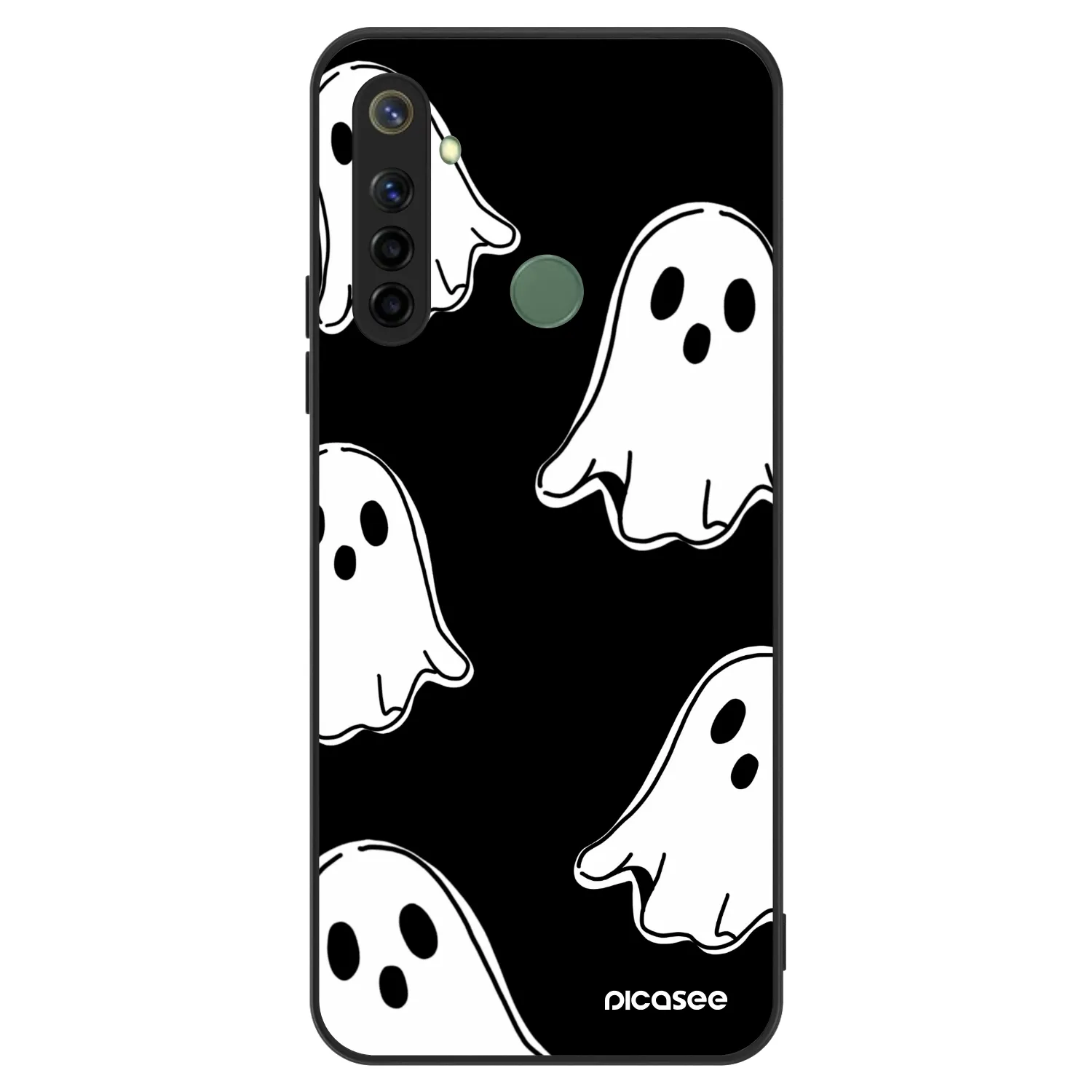 Picasee ULTIMATE CASE pro Realme 6i - Black ghosts