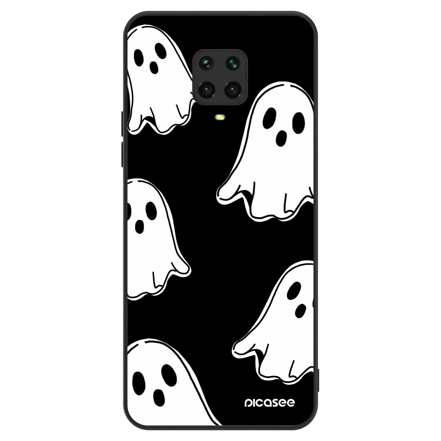 Picasee ULTIMATE CASE pro Xiaomi Redmi Note 9S - Black ghosts
