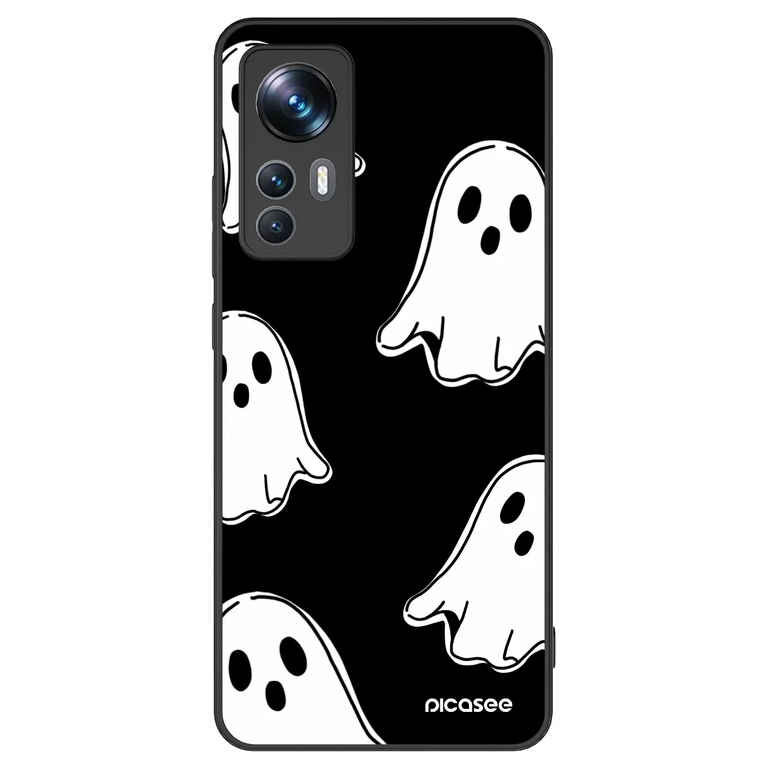 Picasee ULTIMATE CASE pro Xiaomi 12T - Black ghosts