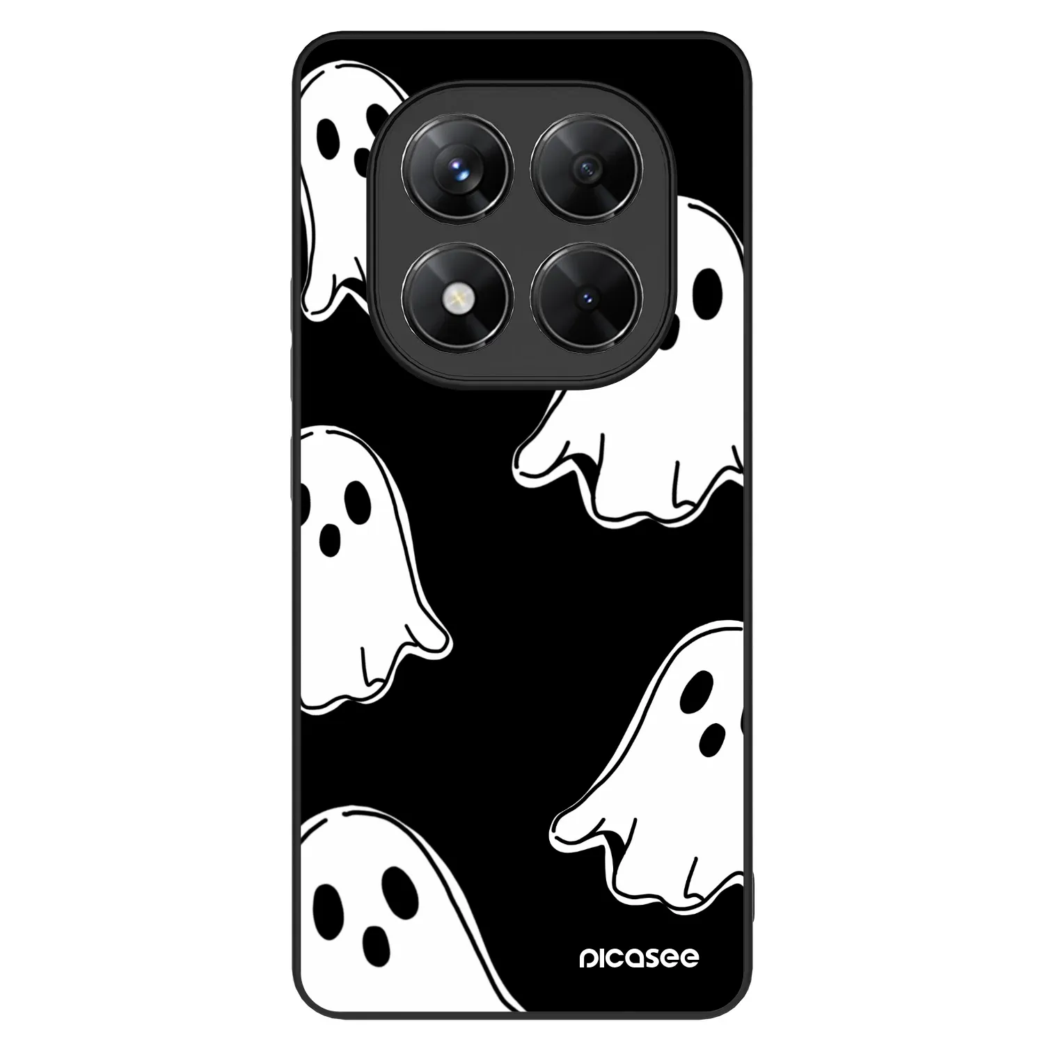 Picasee ULTIMATE CASE pro Xiaomi Redmi Note 14 Pro 5G - Black ghosts