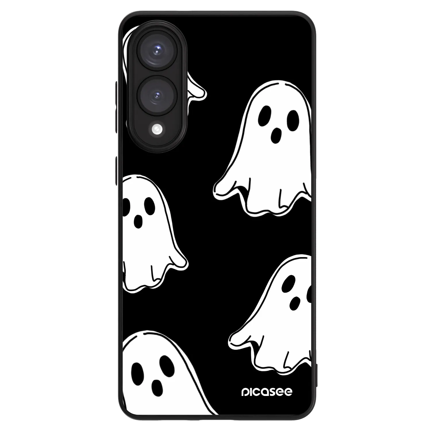 Picasee ULTIMATE CASE pro Samsung Galaxy S25 Edge 5G - Black ghosts