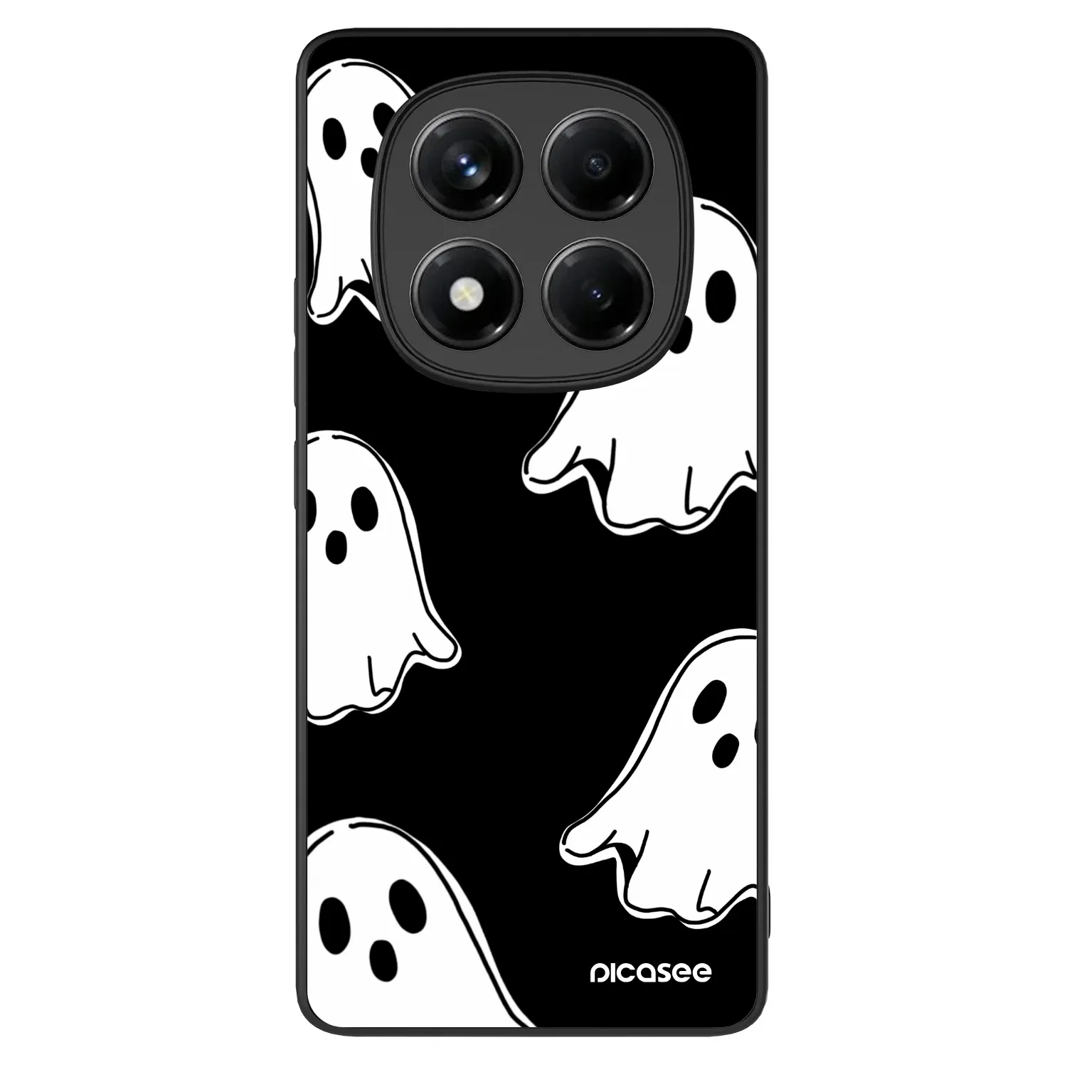 Picasee ULTIMATE CASE pro Xiaomi Redmi Note 14 Pro 4G - Black ghosts
