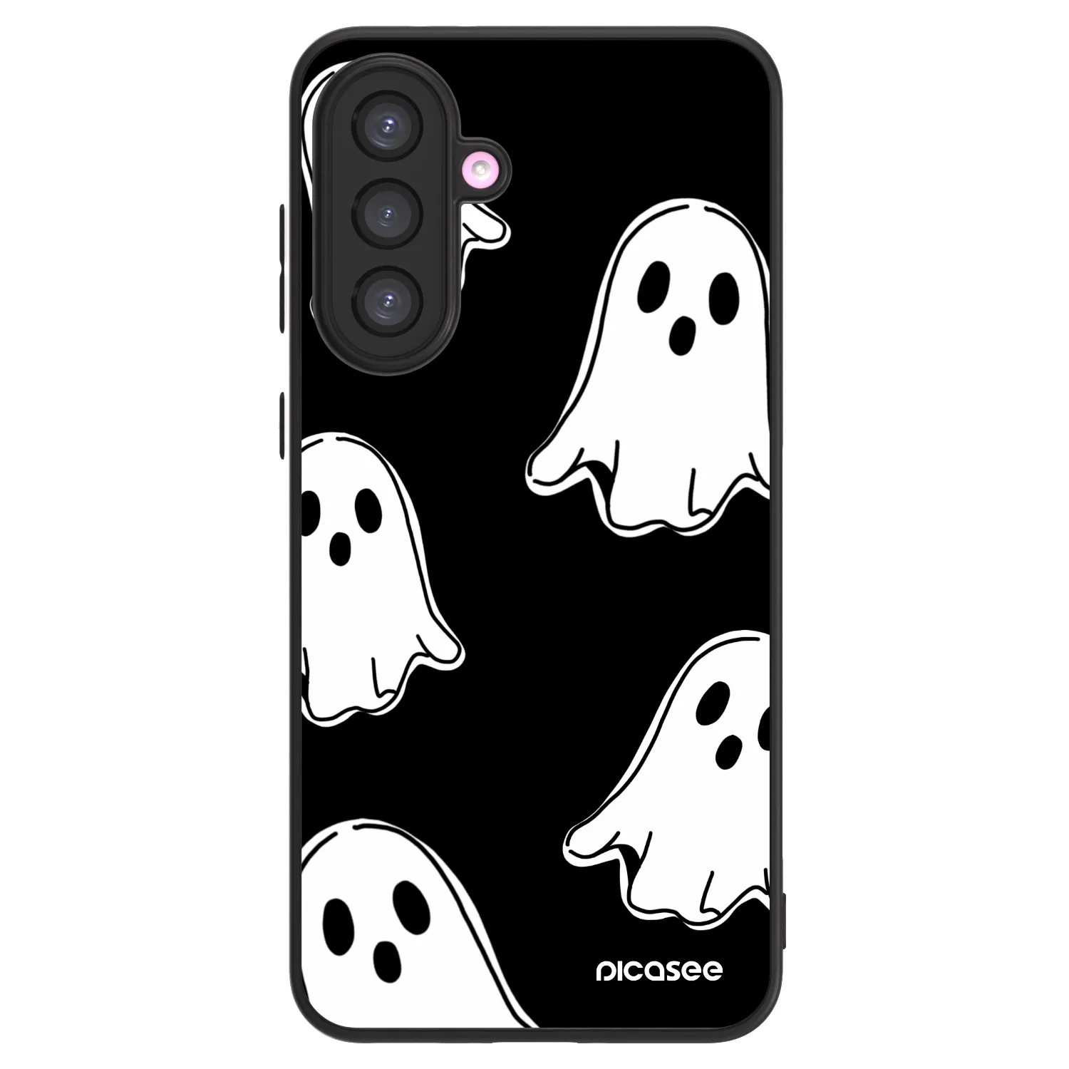 Picasee ULTIMATE CASE pro Samsung Galaxy A36 5G - Black ghosts