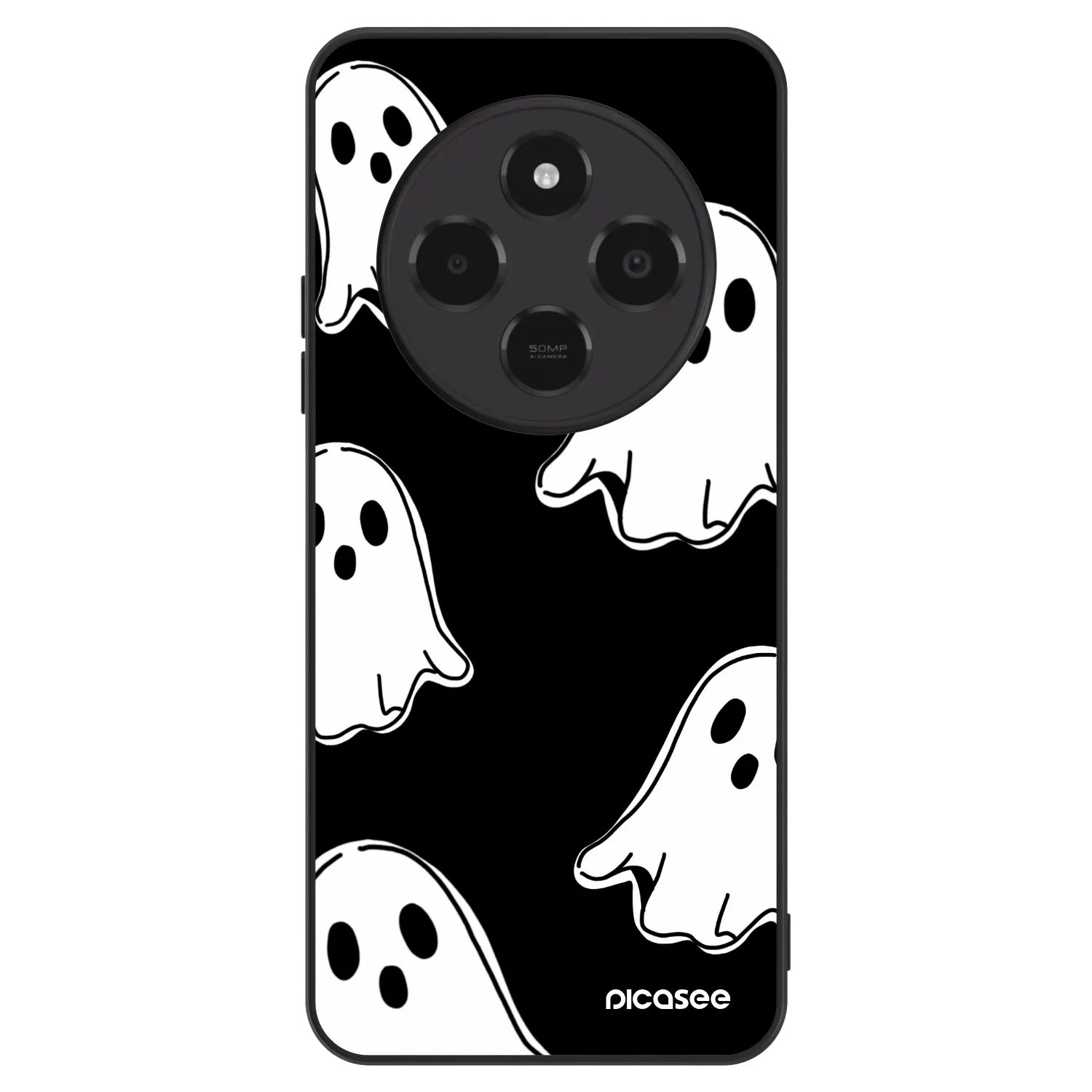 Picasee ULTIMATE CASE pro Xiaomi Poco C75 - Black ghosts