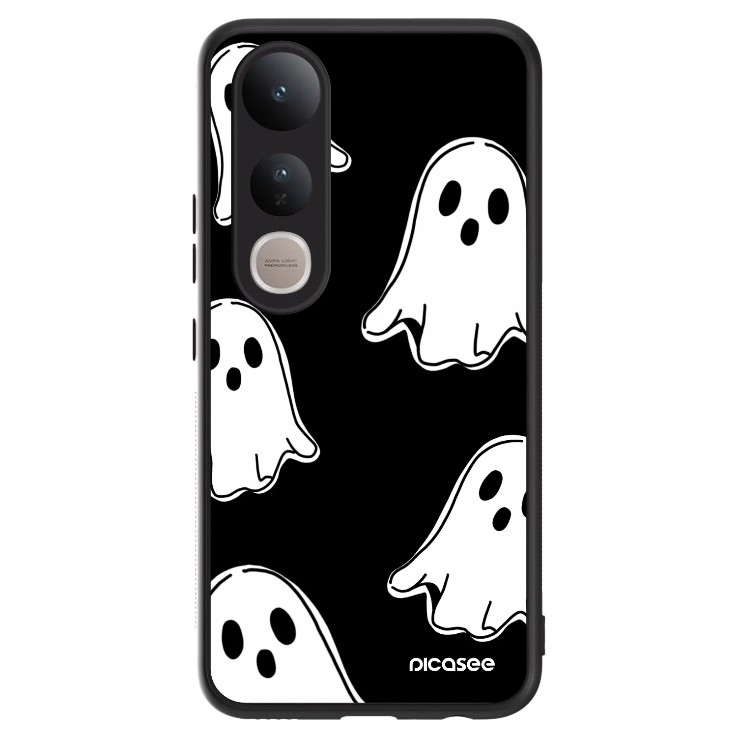 Picasee ULTIMATE CASE pro Vivo V50 Lite 5G - Black ghosts