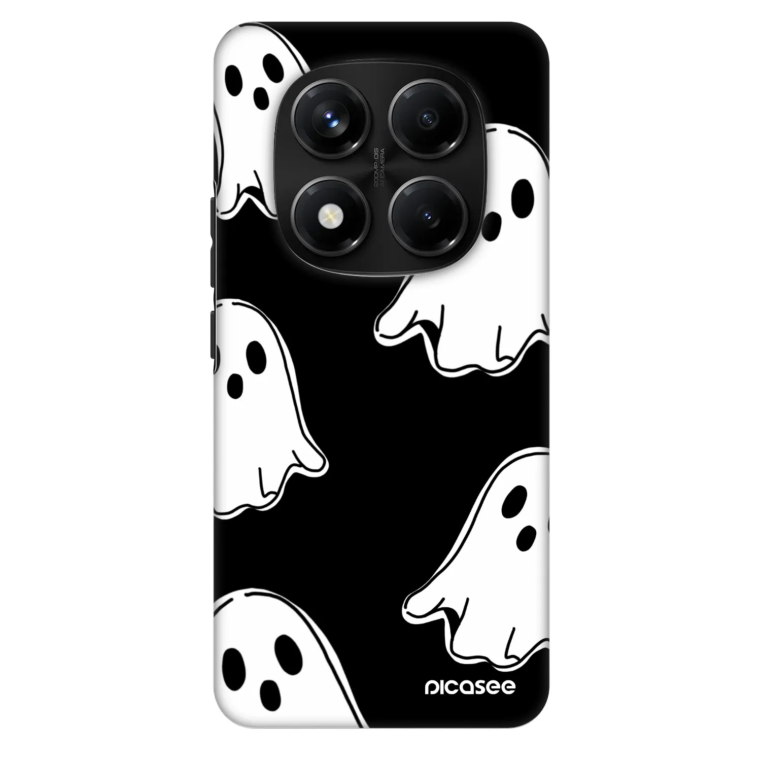 Picasee Fashion Case pro Xiaomi Redmi Note 14 Pro+ 5G - Black ghosts