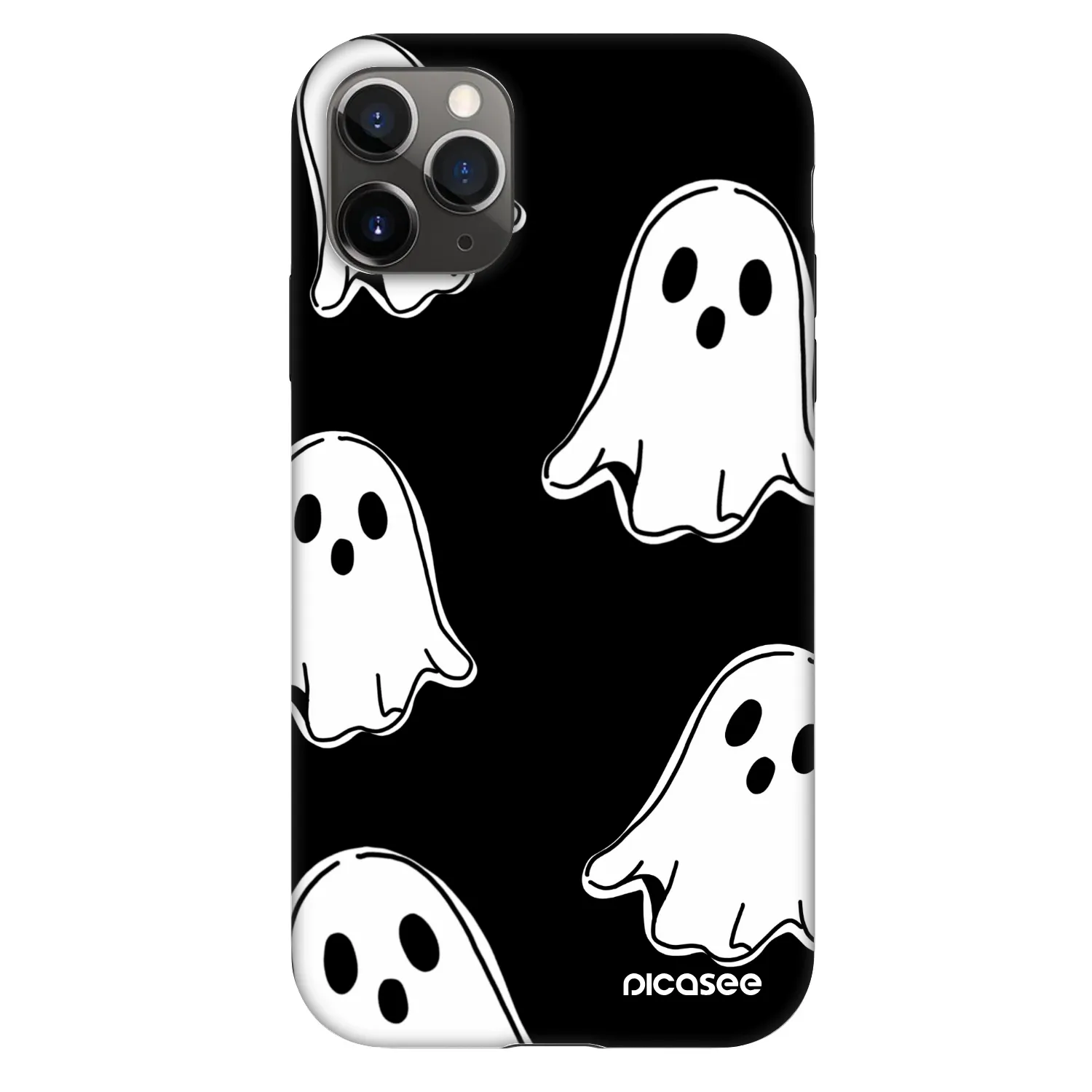 Picasee Fashion Case pro Apple iPhone 11 Pro - Black ghosts