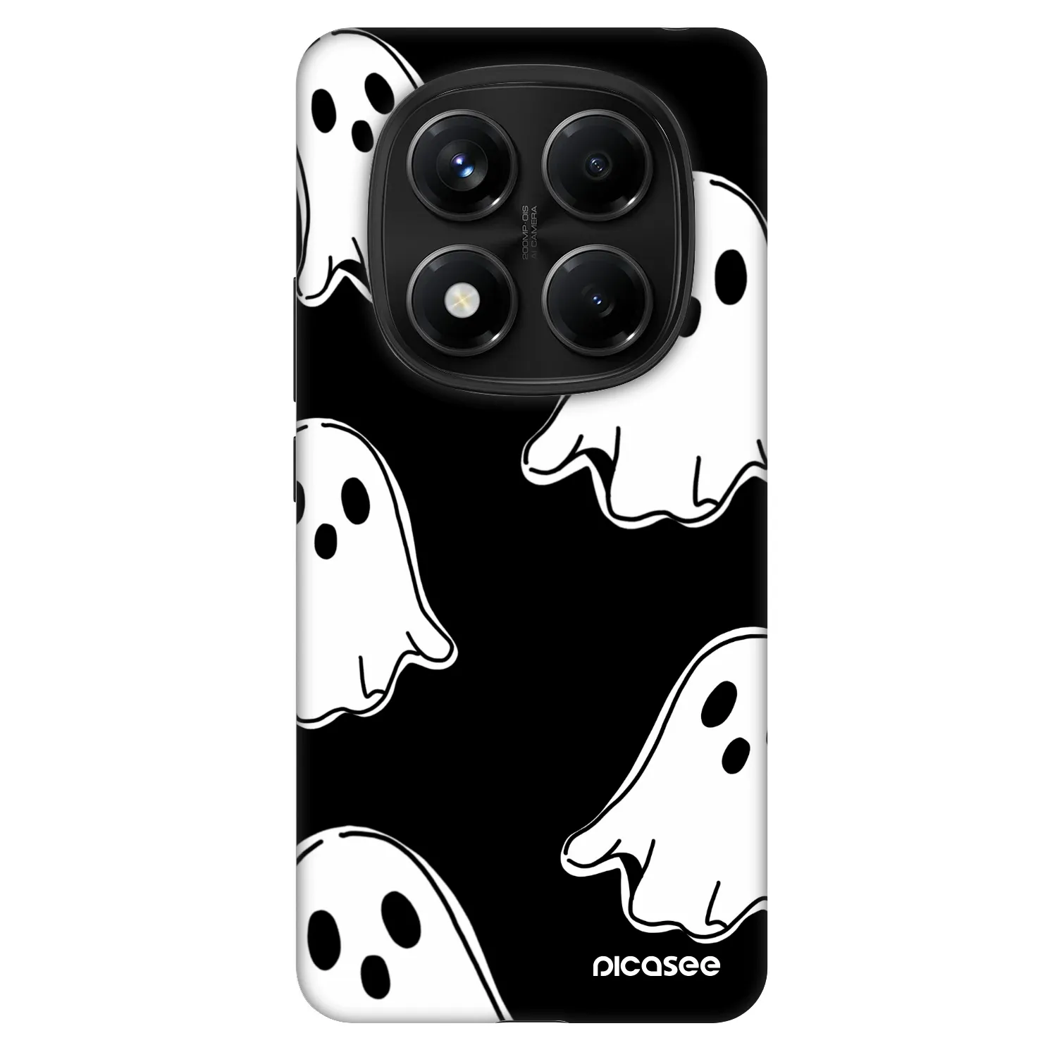 Picasee Fashion Case pro Xiaomi Redmi Note 14 Pro 5G - Black ghosts