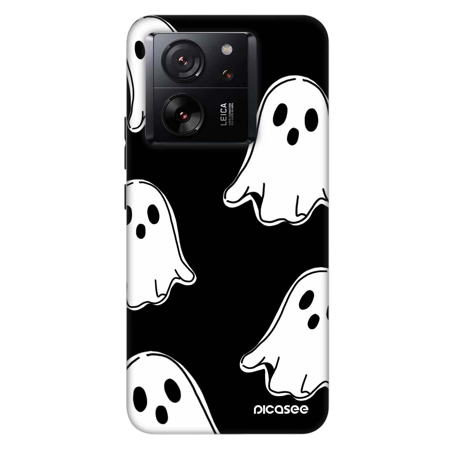 Picasee Fashion Case pro Xiaomi 13T Pro - Black ghosts