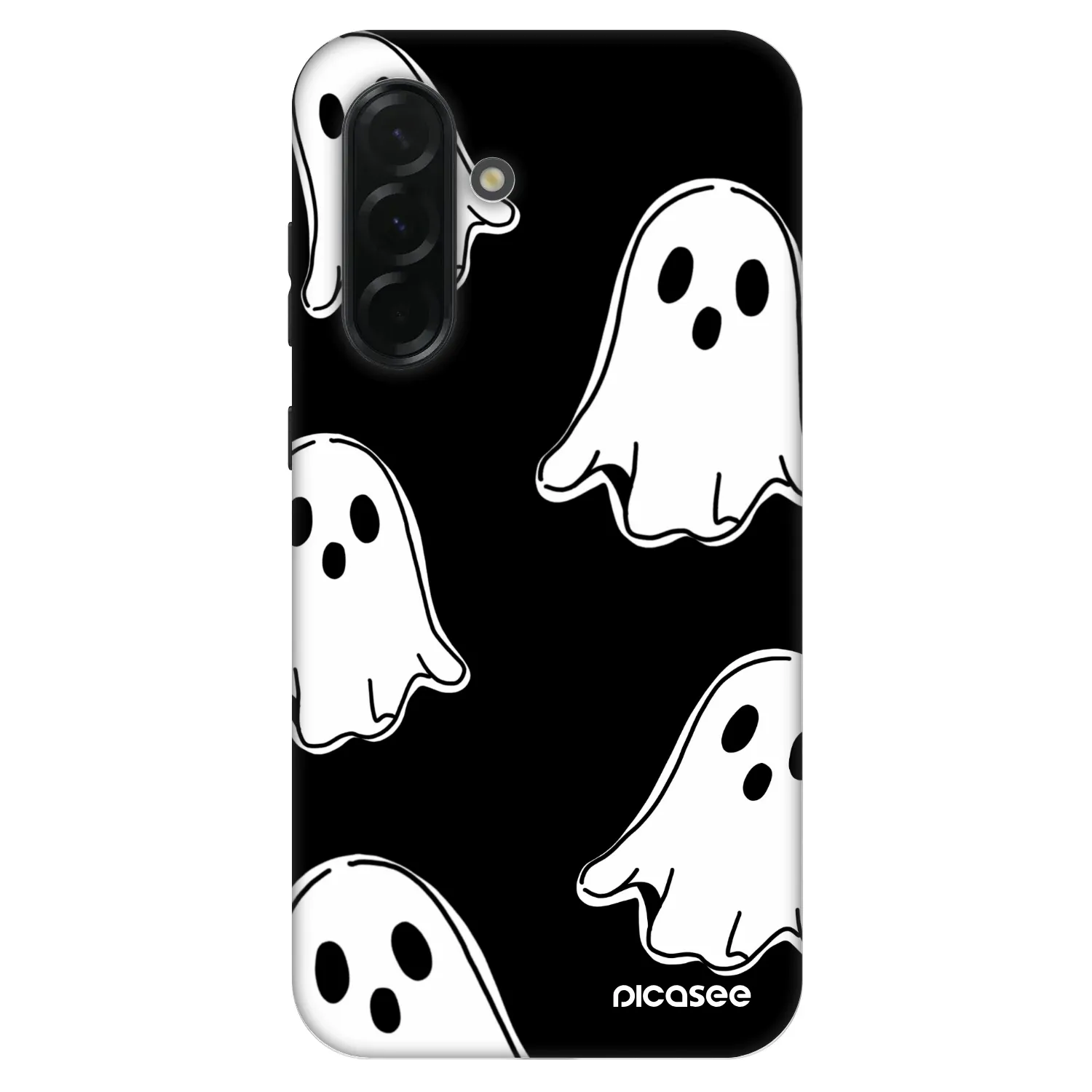 Picasee Fashion Case pro Samsung Galaxy A36 5G - Black ghosts
