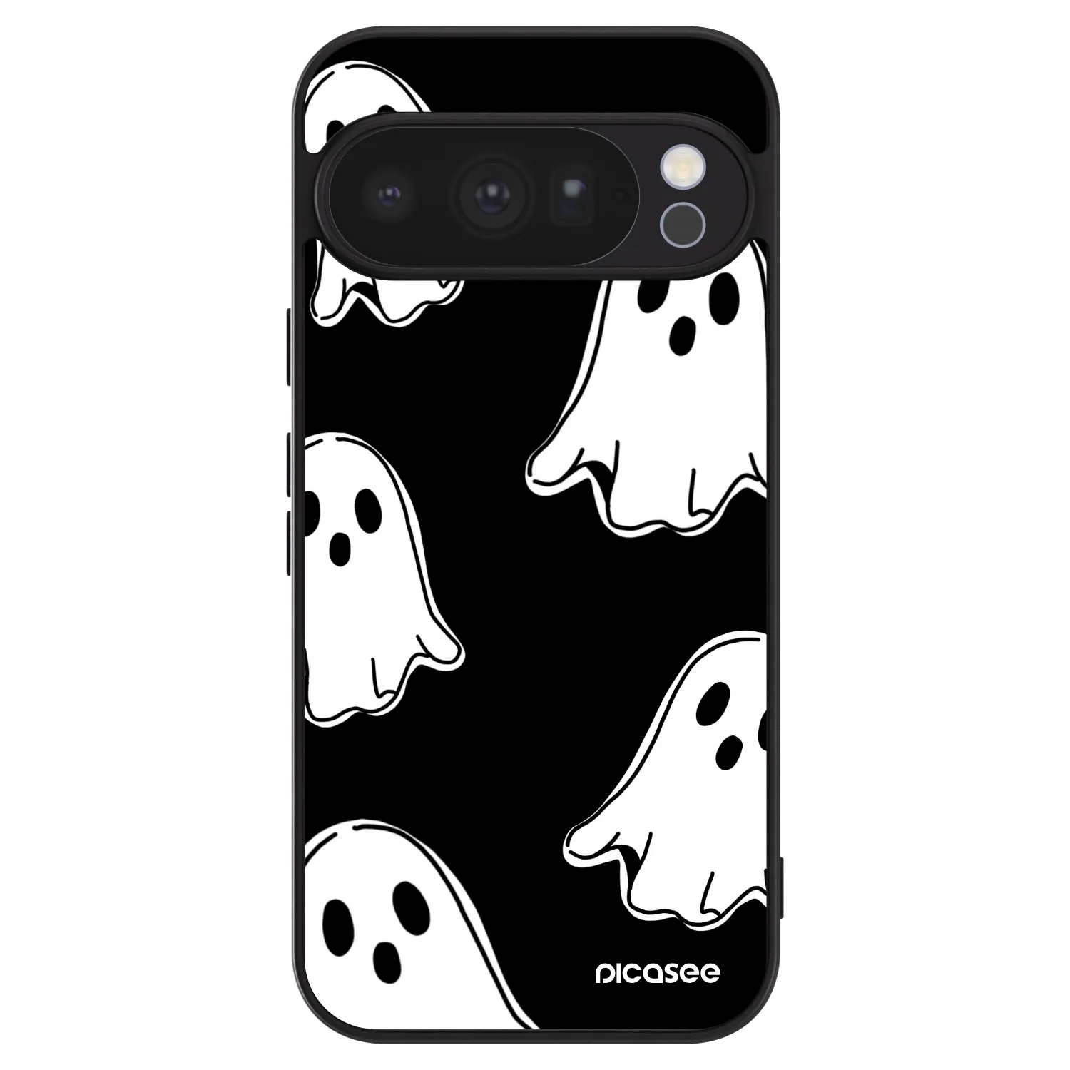 Picasee ULTIMATE CASE pro Google Pixel 10 Pro - Black ghosts